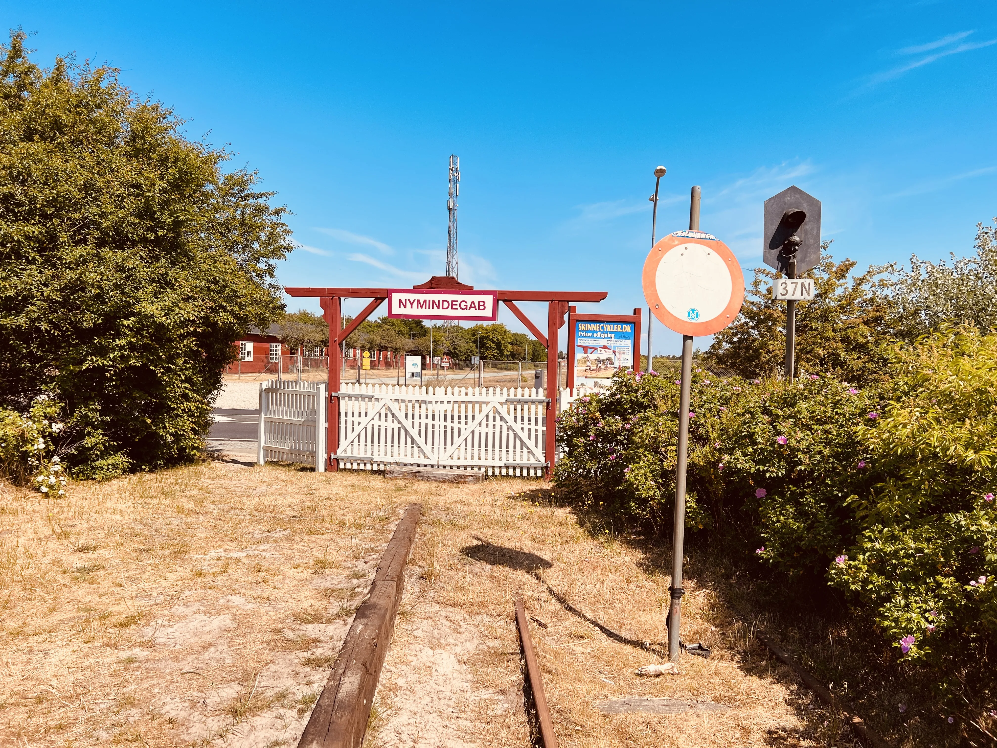 Billede af Nymindegab Station.