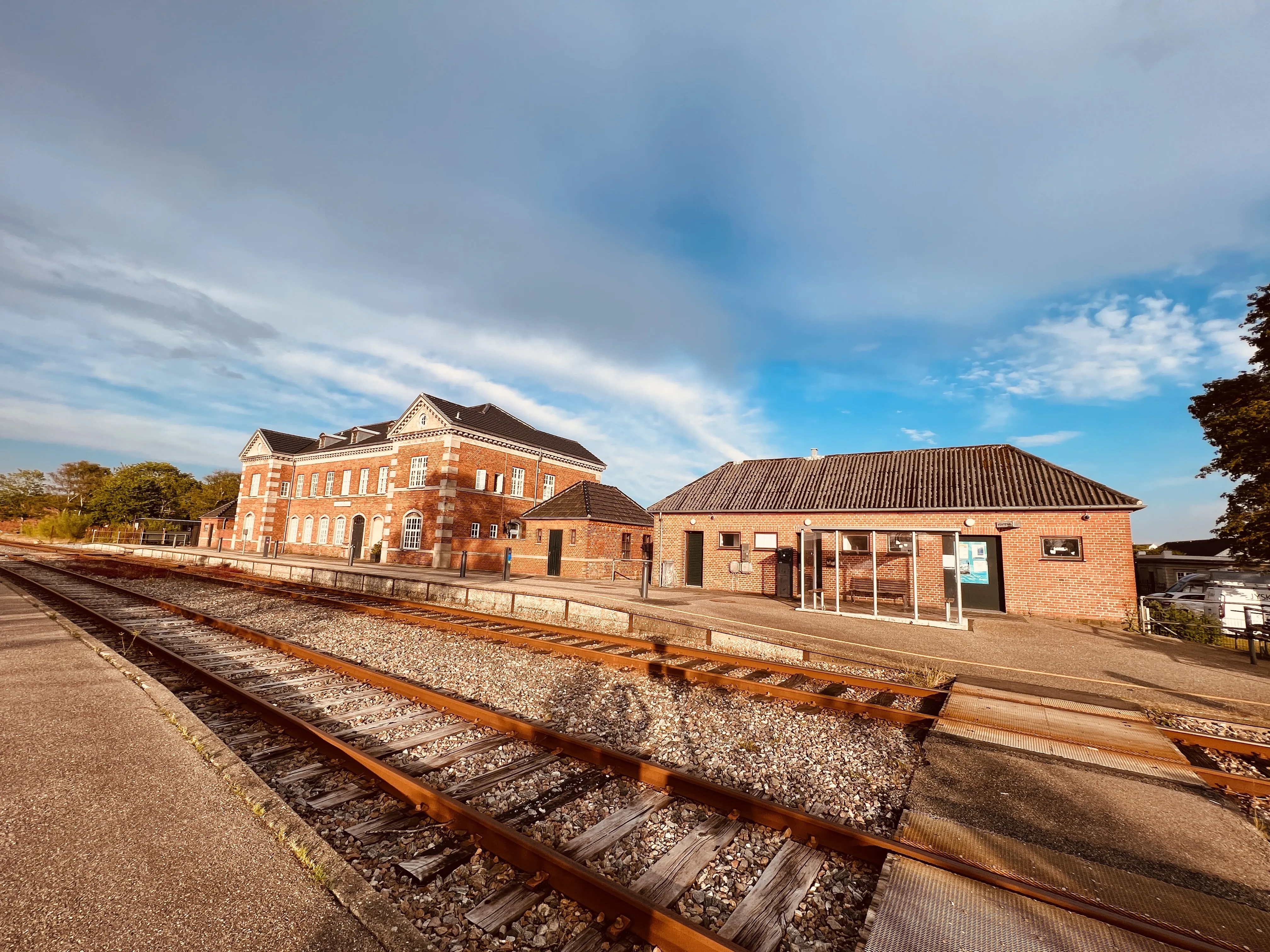 Billede af Varde Vest Station.