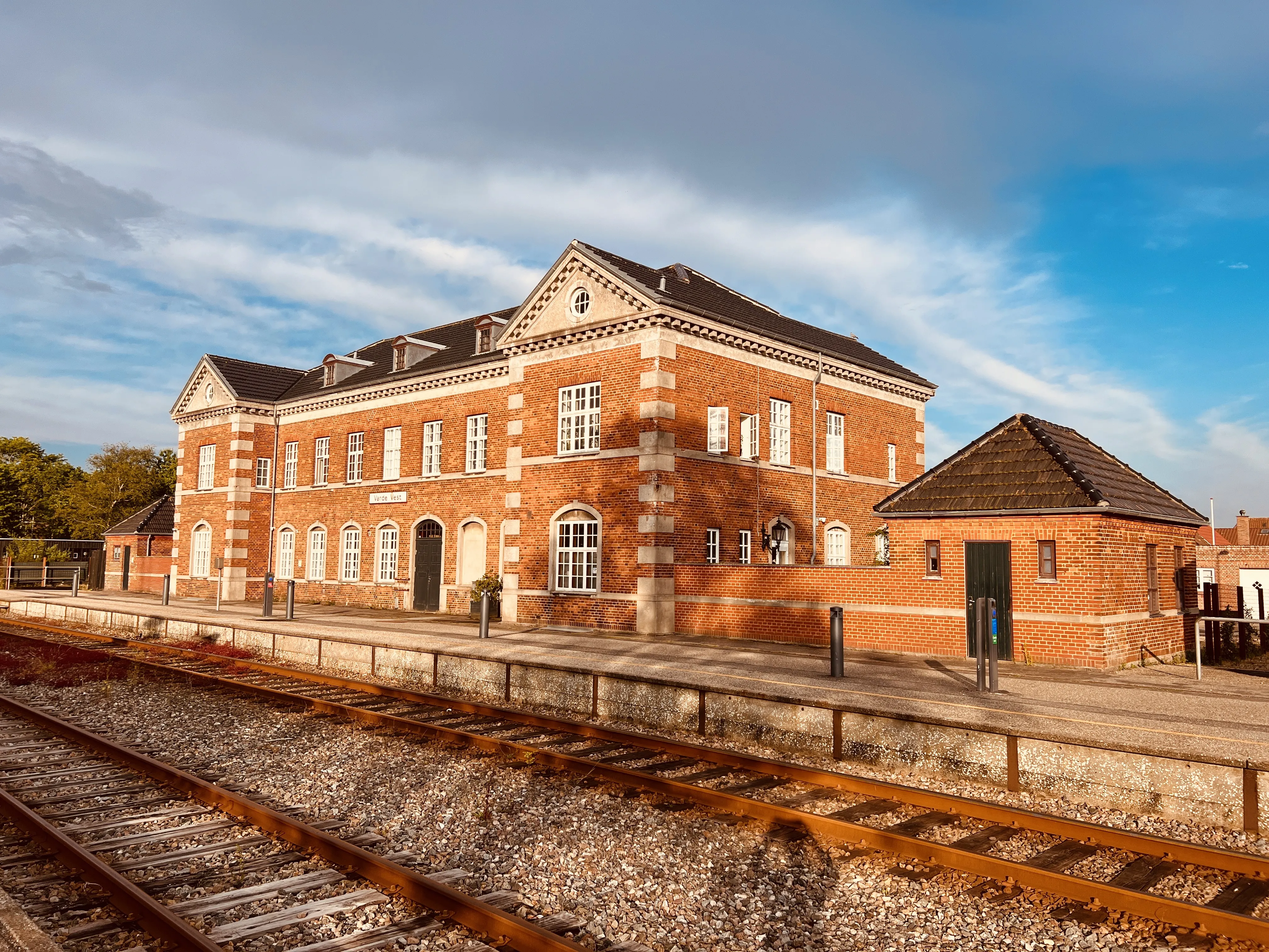 Billede af Varde Vest Station.