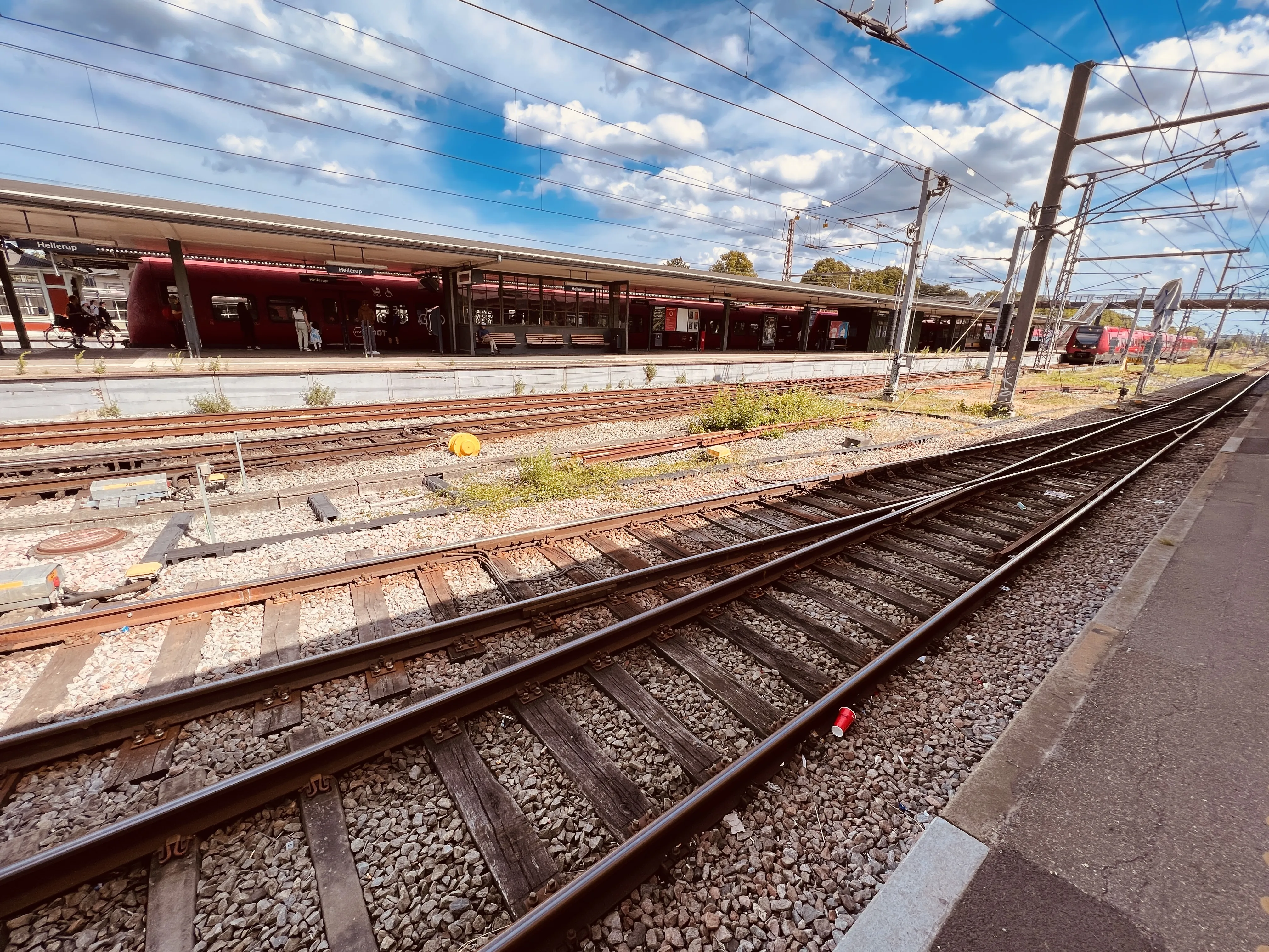 Billede af Hellerup Station.