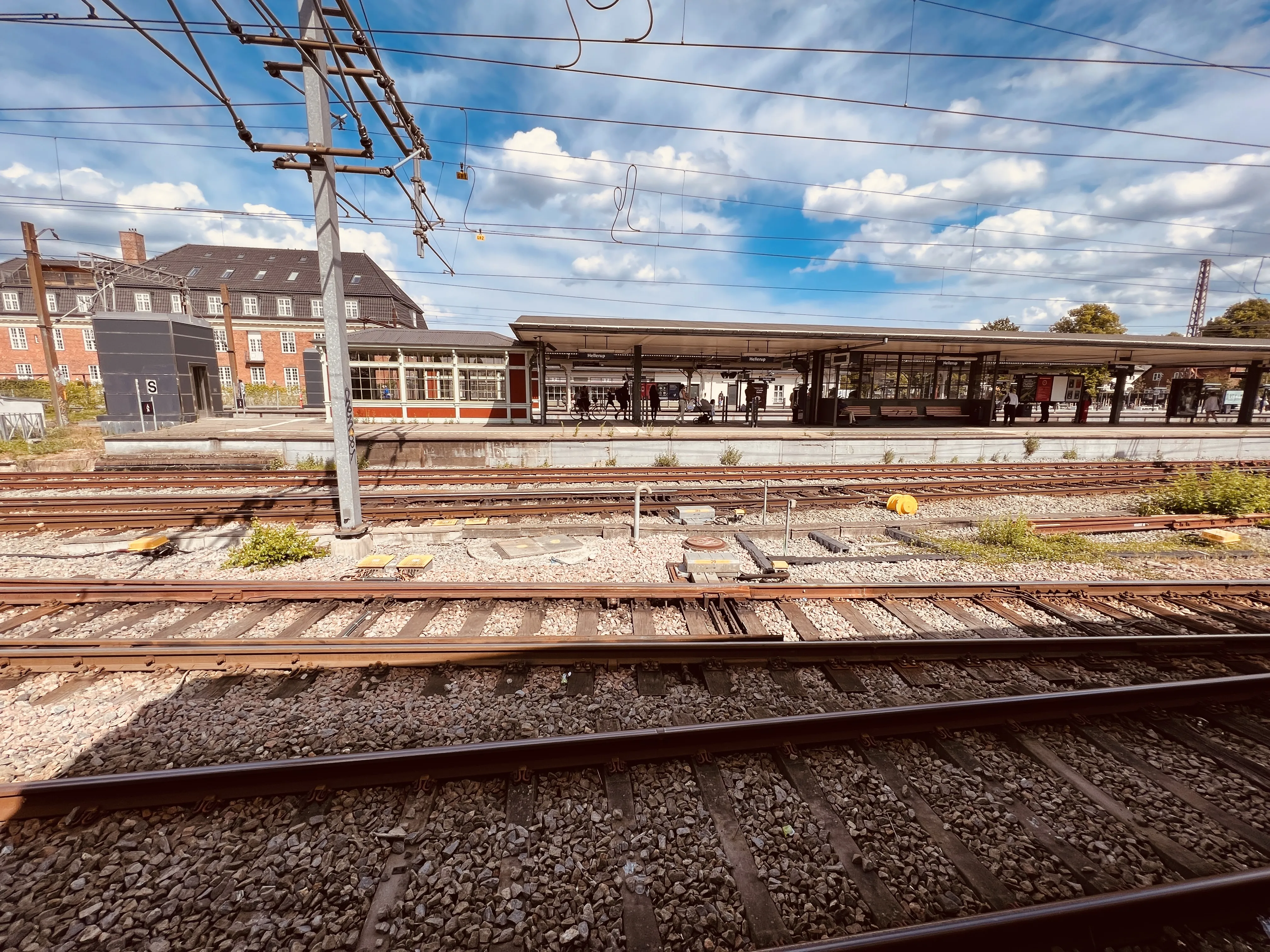 Billede af Hellerup Station.