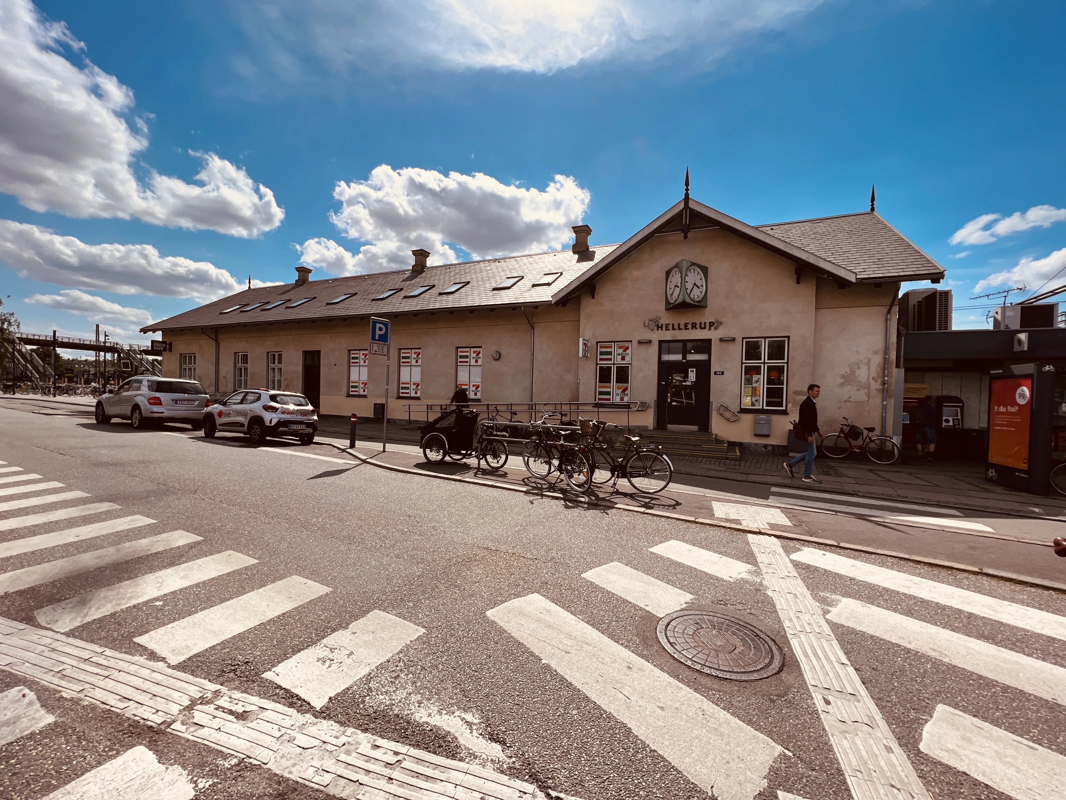 Billede af Hellerup Station.