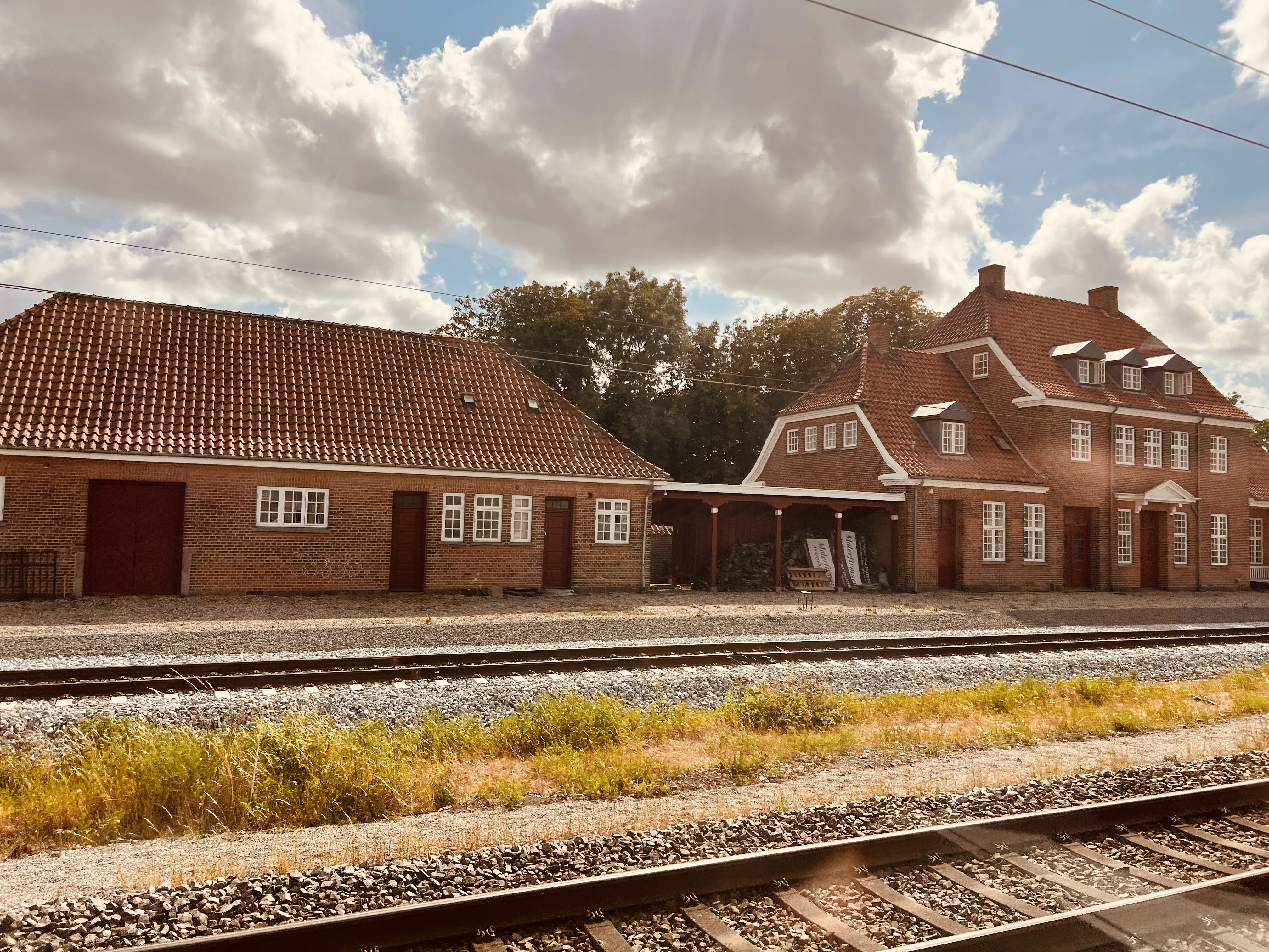 Billede af Marslev Station.