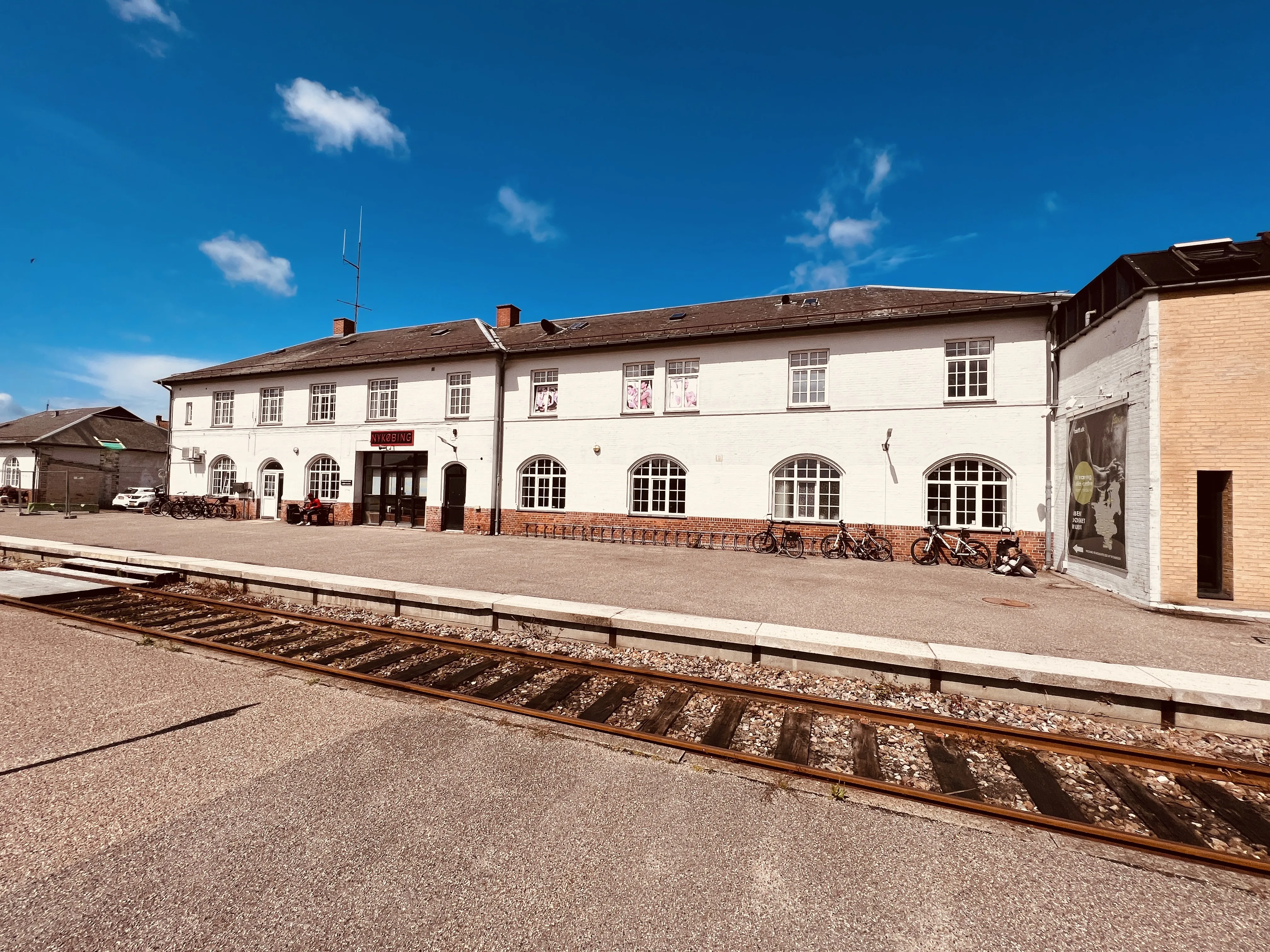 Billede af Nykøbing Sjælland Station.