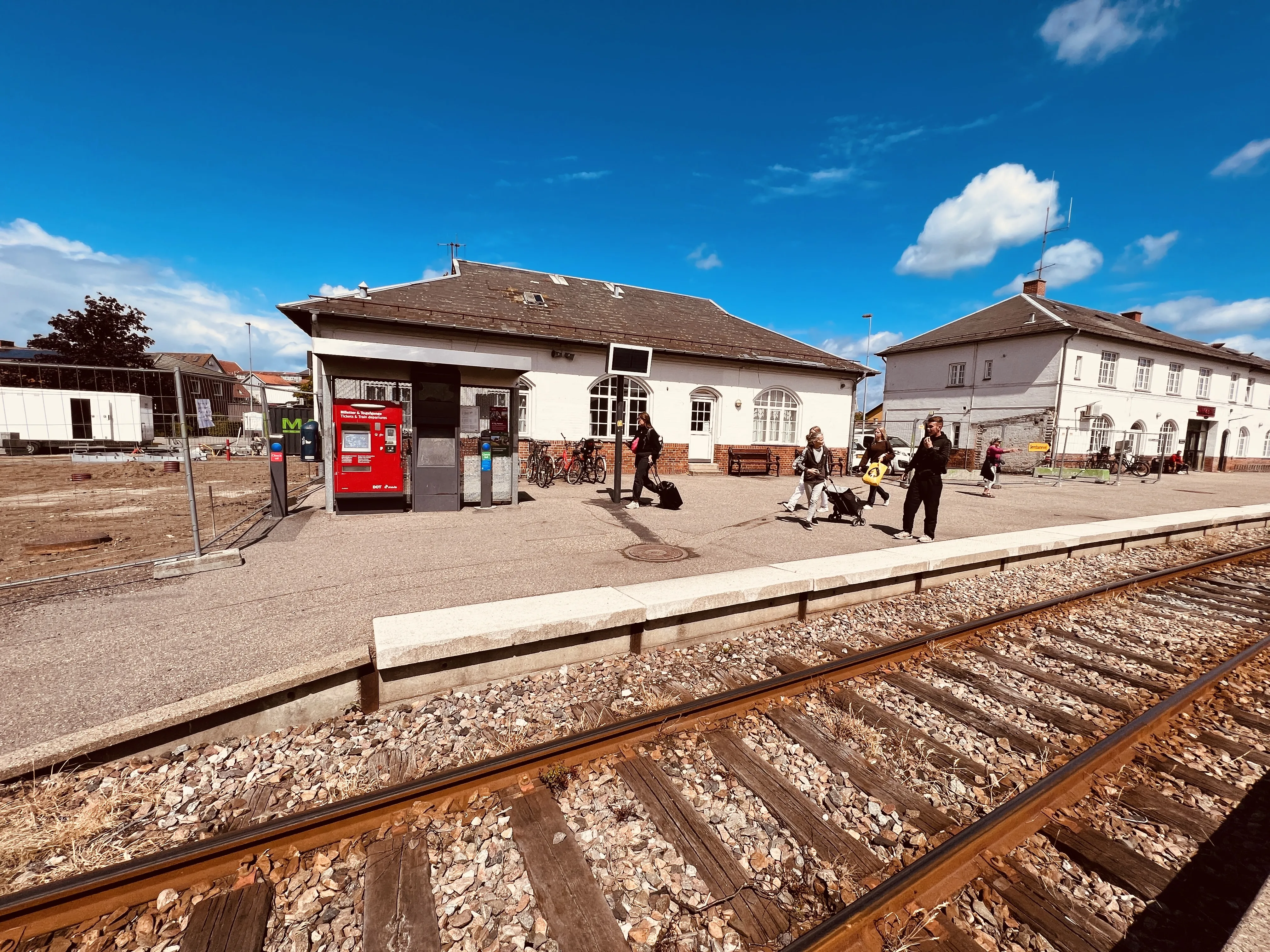 Billede af Nykøbing Sjælland Station.