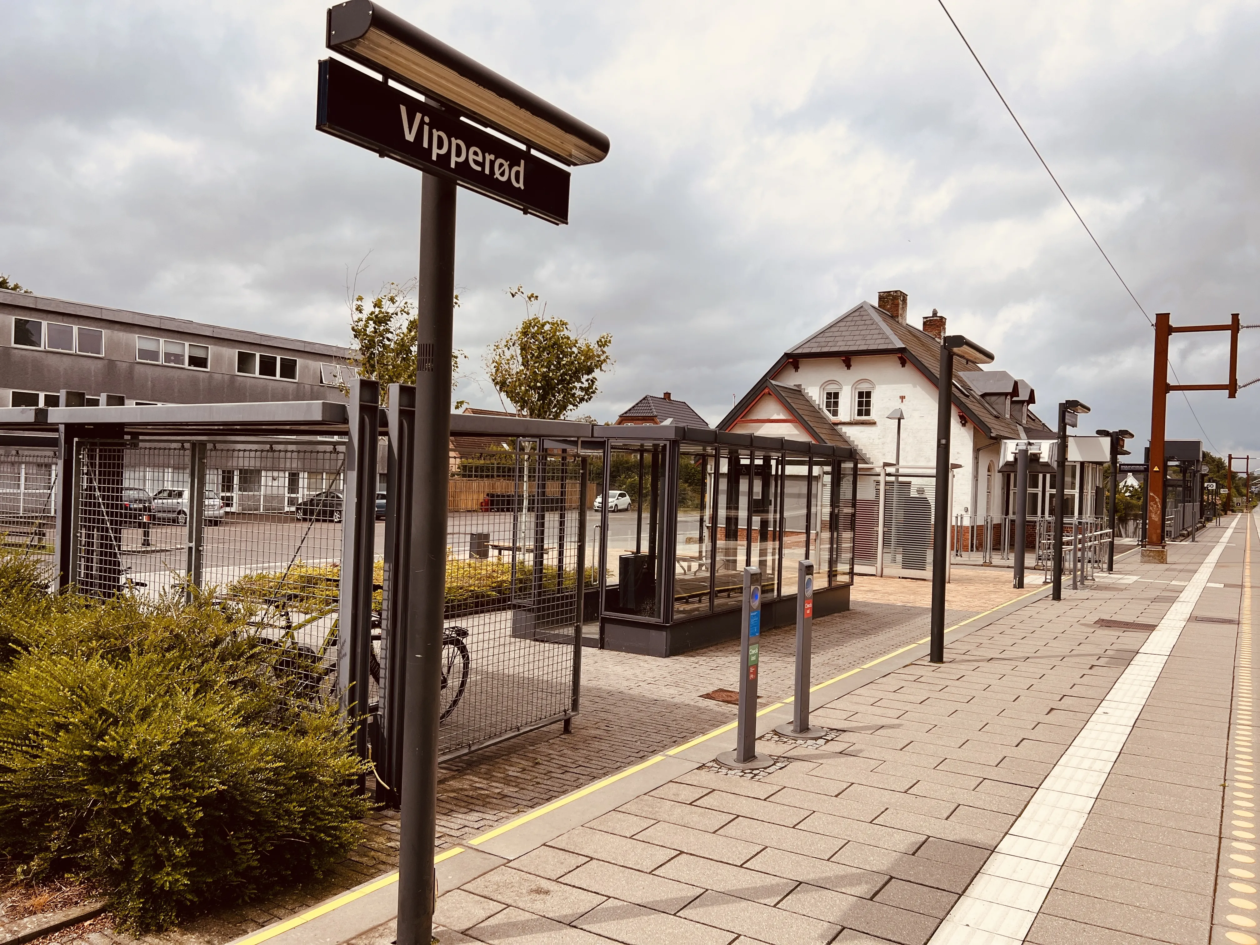 Billede af Vipperød Station. Billede af Vipperød Station.