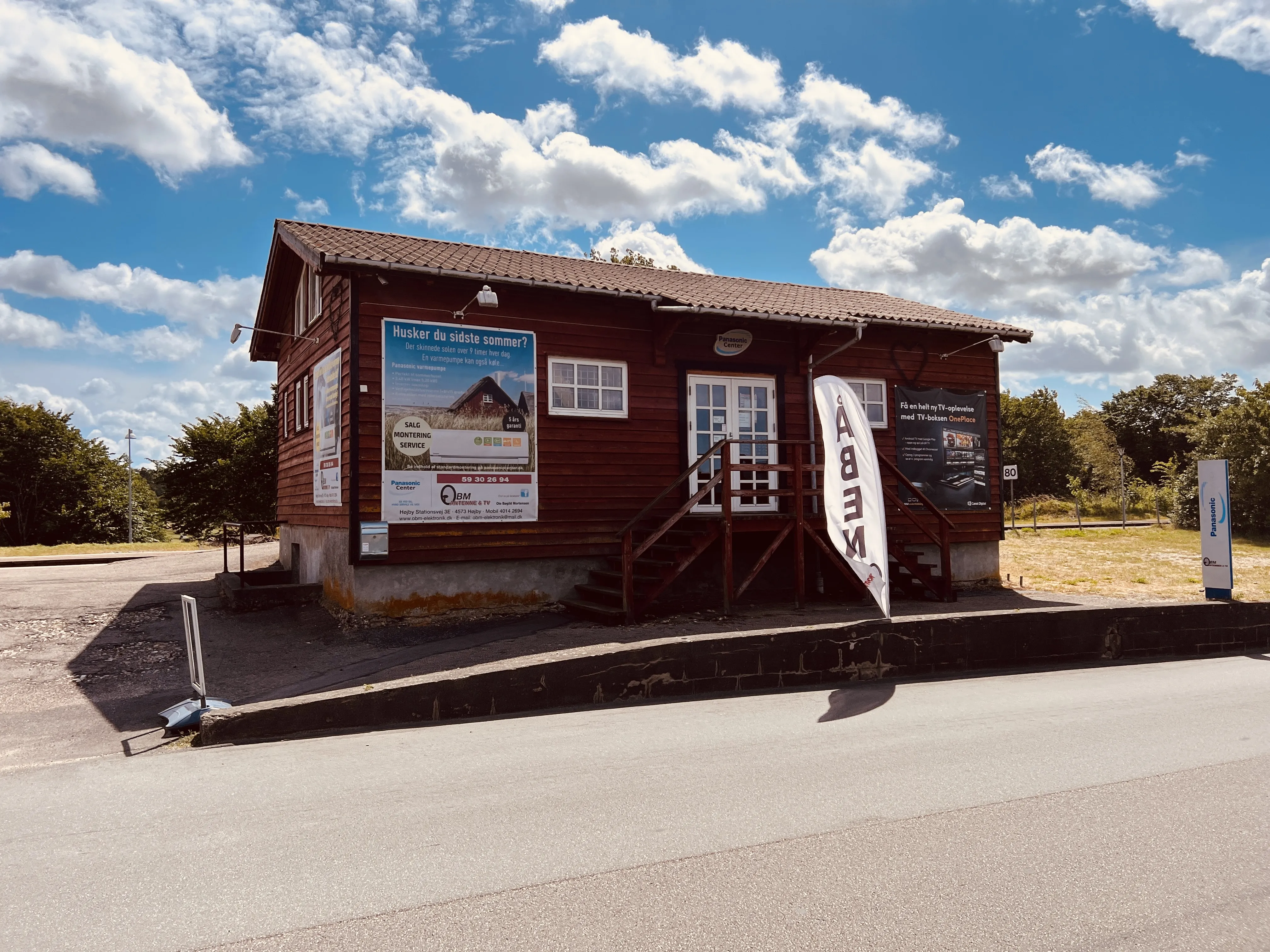 Billede af Højby (Sjælland) Stations varehus.