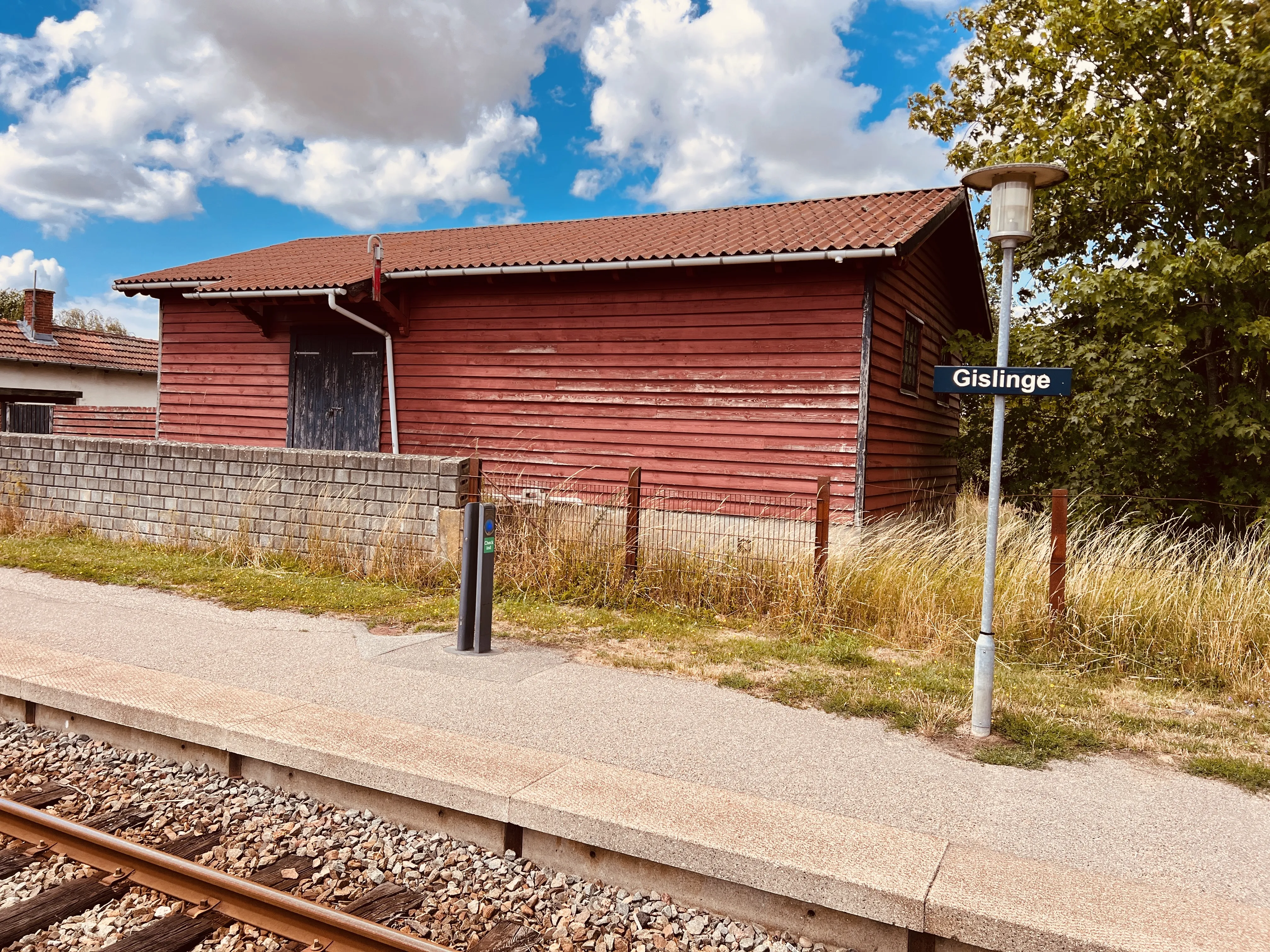 Billede af Gislinge Stations varehus. Billede af Gislinge Stations varehus.