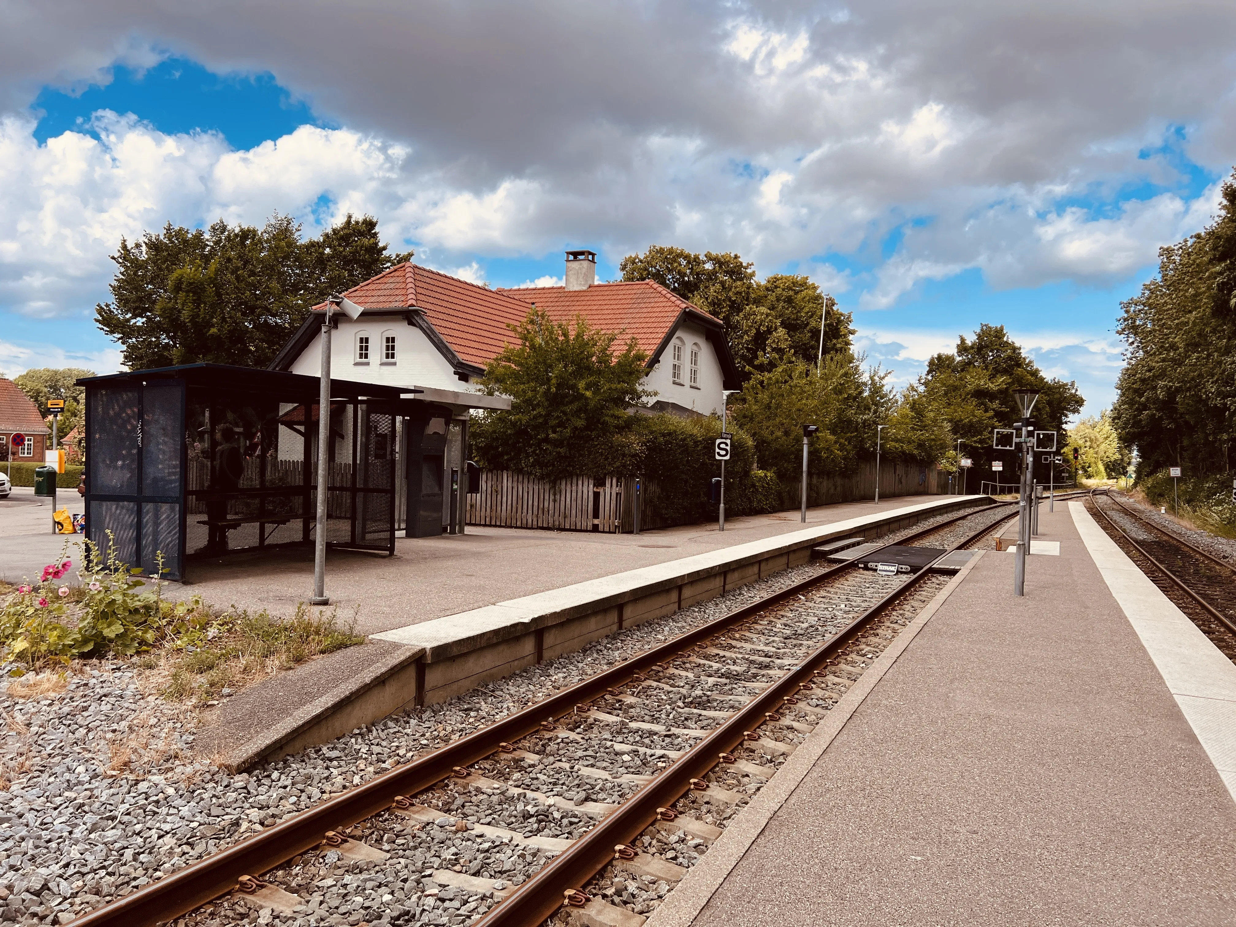 Billede af Fårevejle Station.