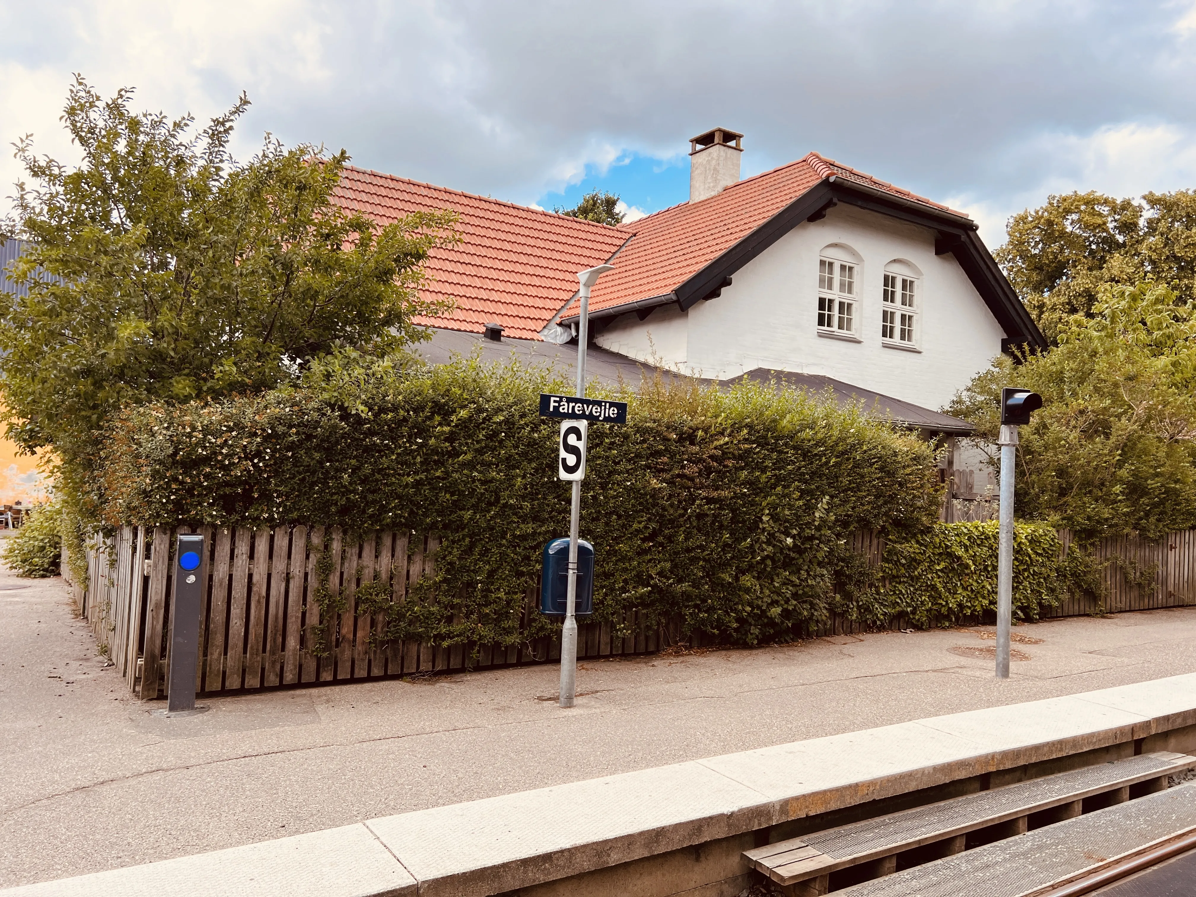 Billede af Fårevejle Station. Billede af Fårevejle Station.