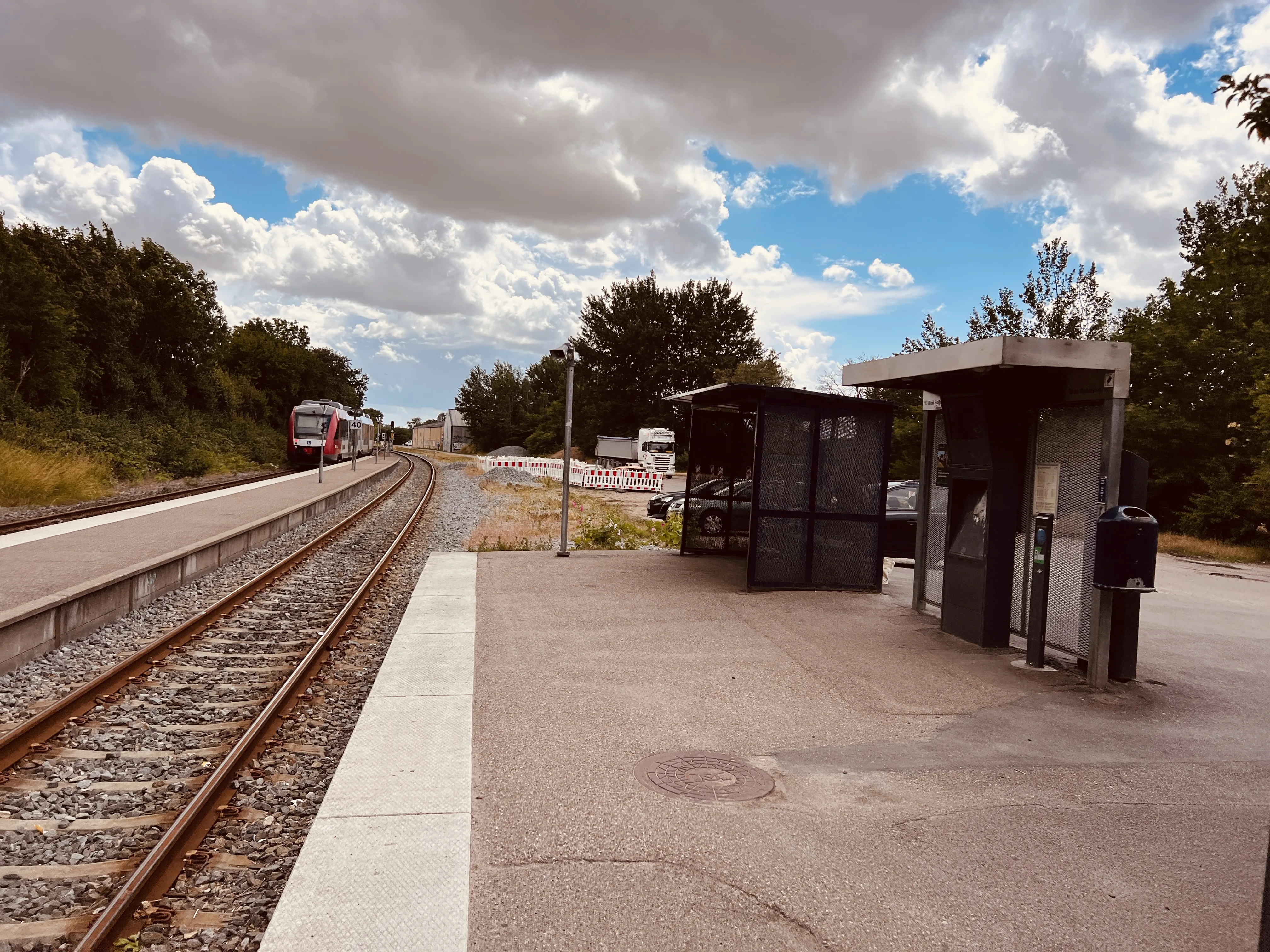 Billede af Fårevejle Station.