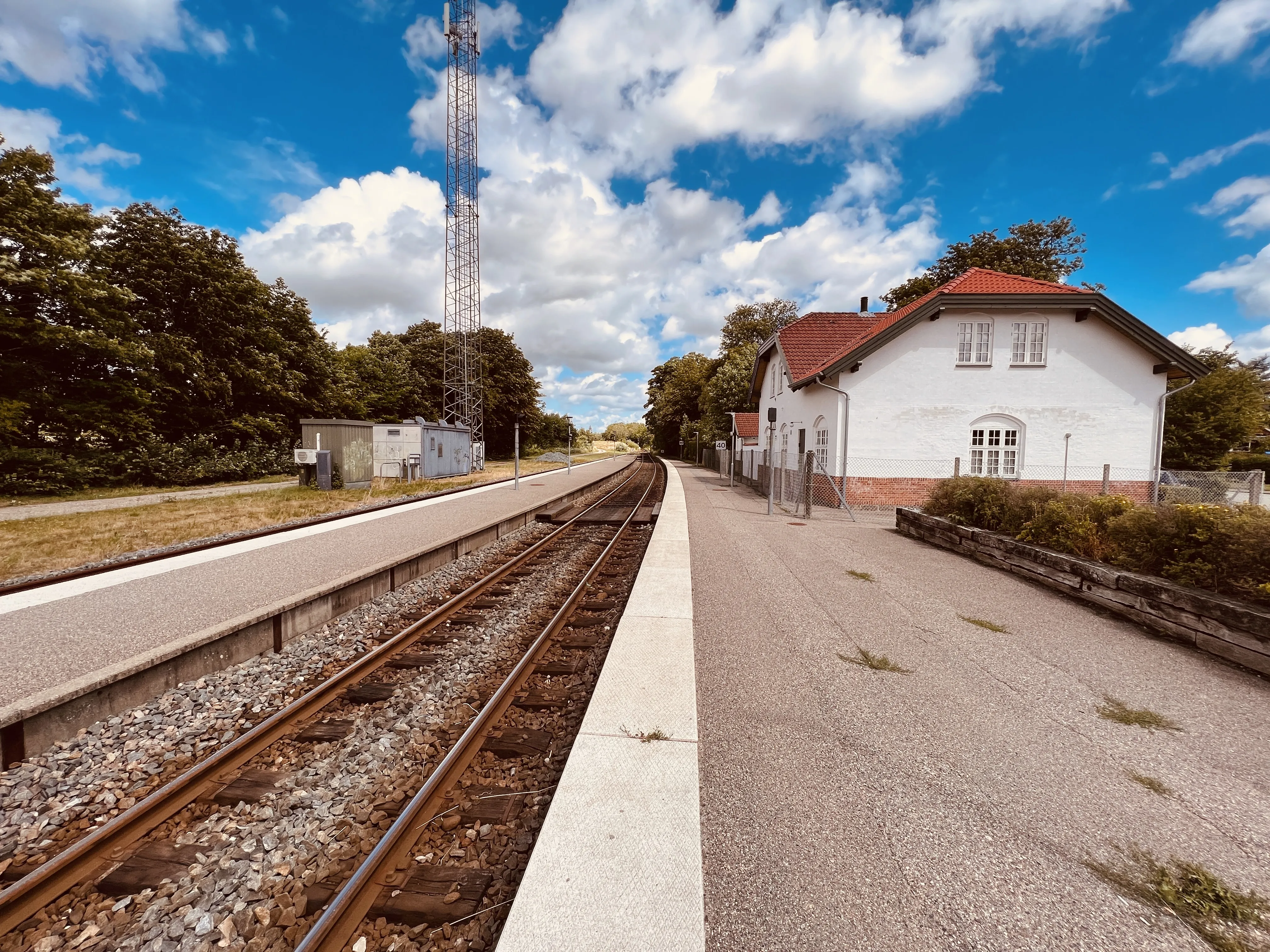 Billede af Grevinge Station.