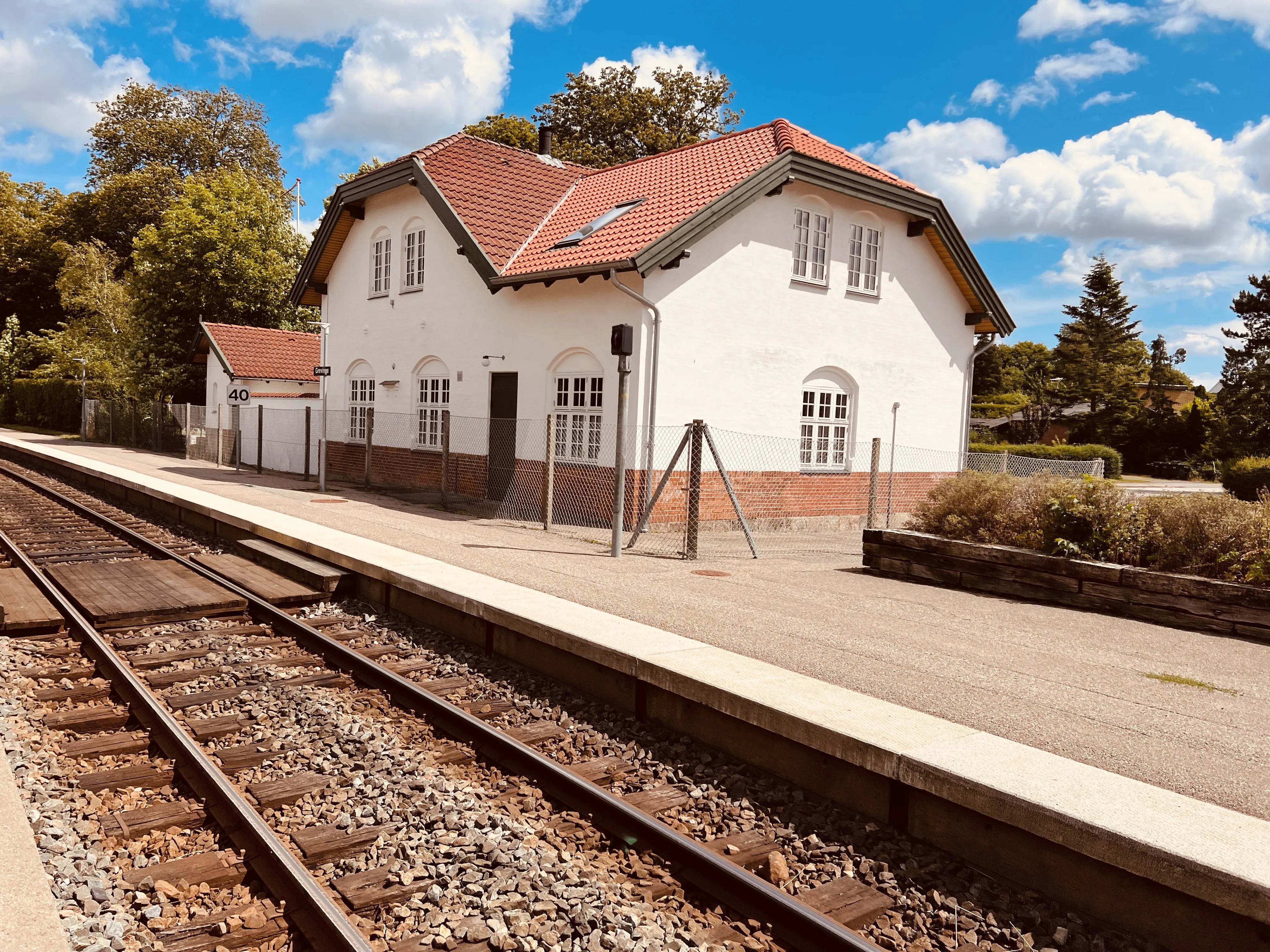 Billede af Grevinge Station.