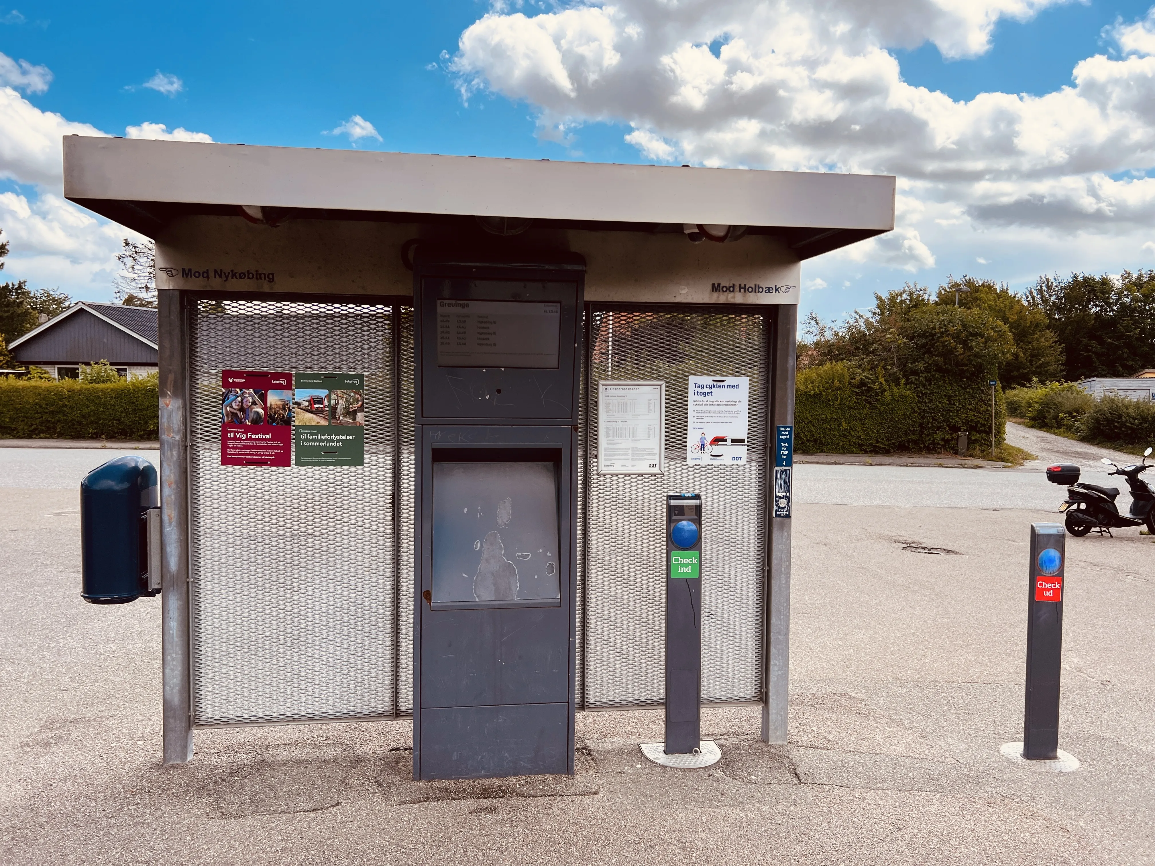 Billede af Grevinge Station.