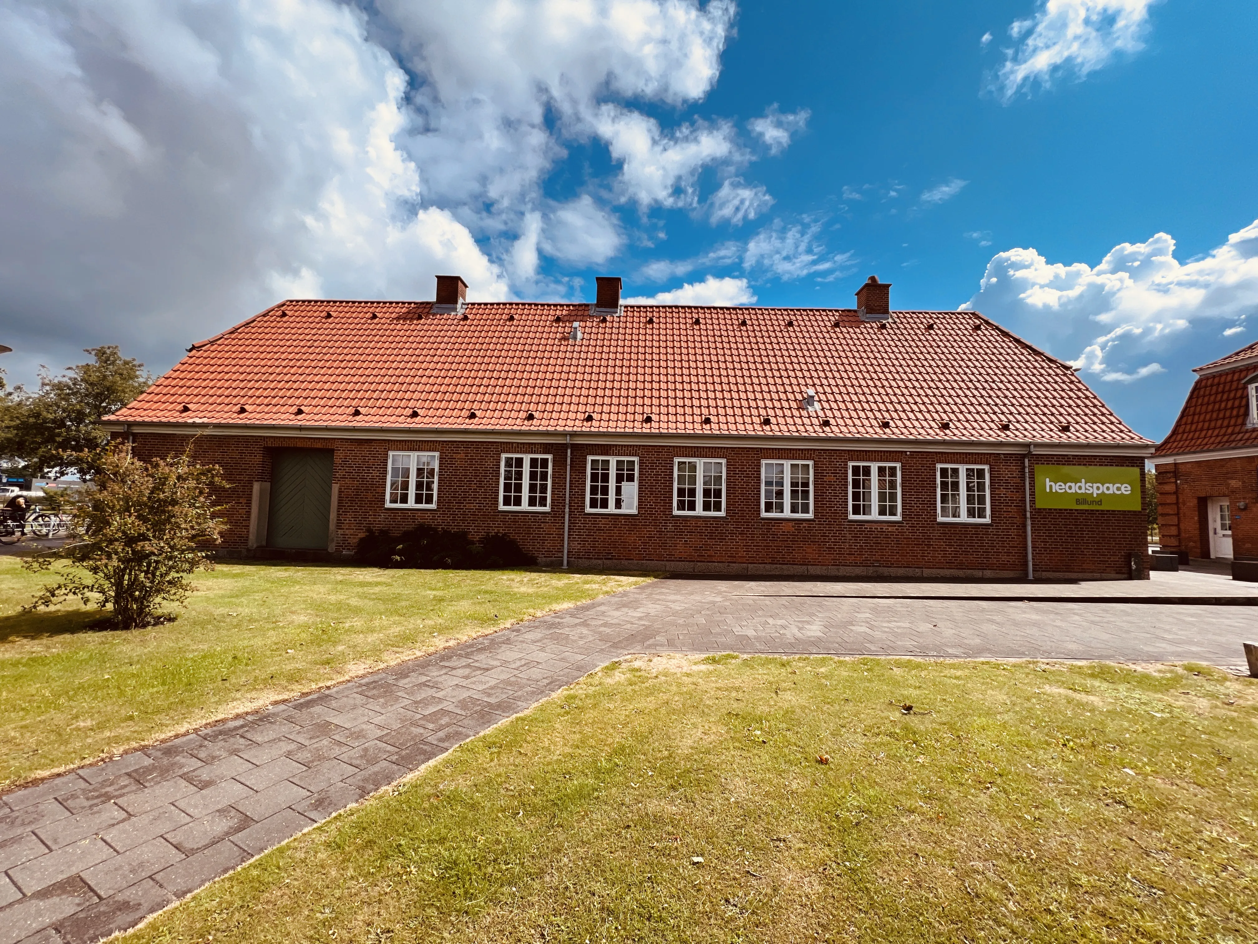 Billede af Grindsted Stations varehus. Billede af Grindsted Stations varehus.