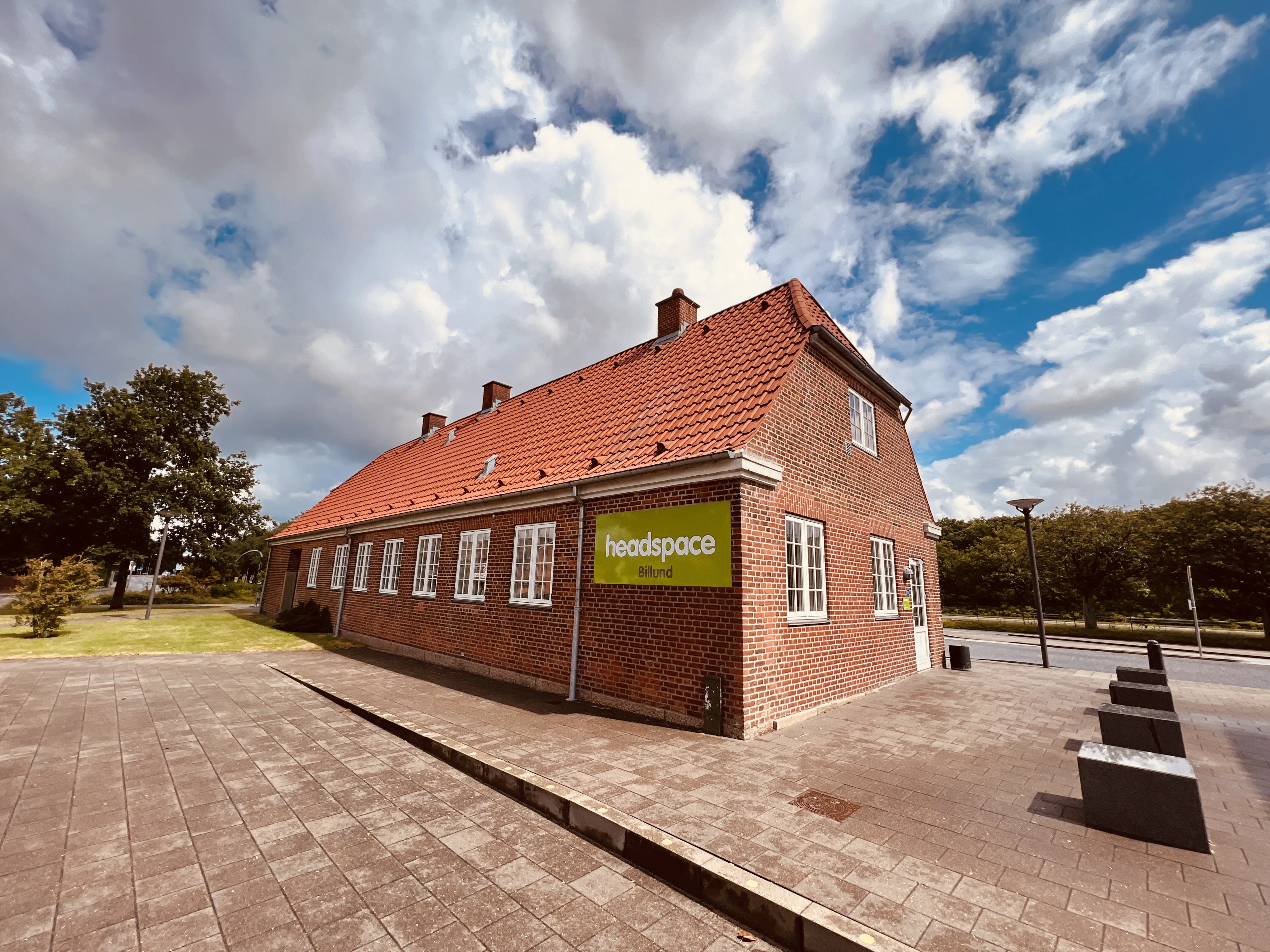 Billede af Grindsted Stations varehus. Billede af Grindsted Stations varehus.