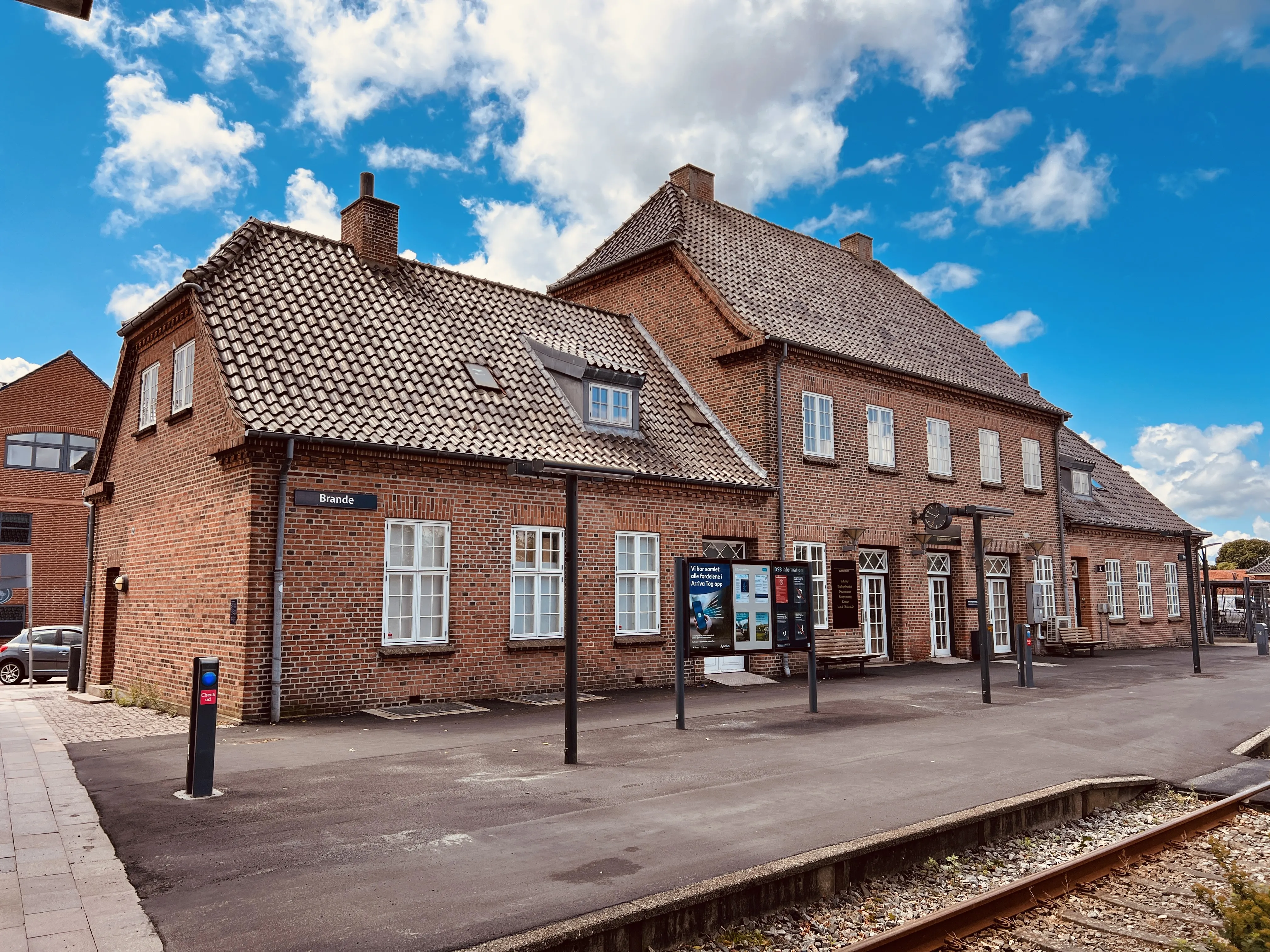 Billede af Brande Station.