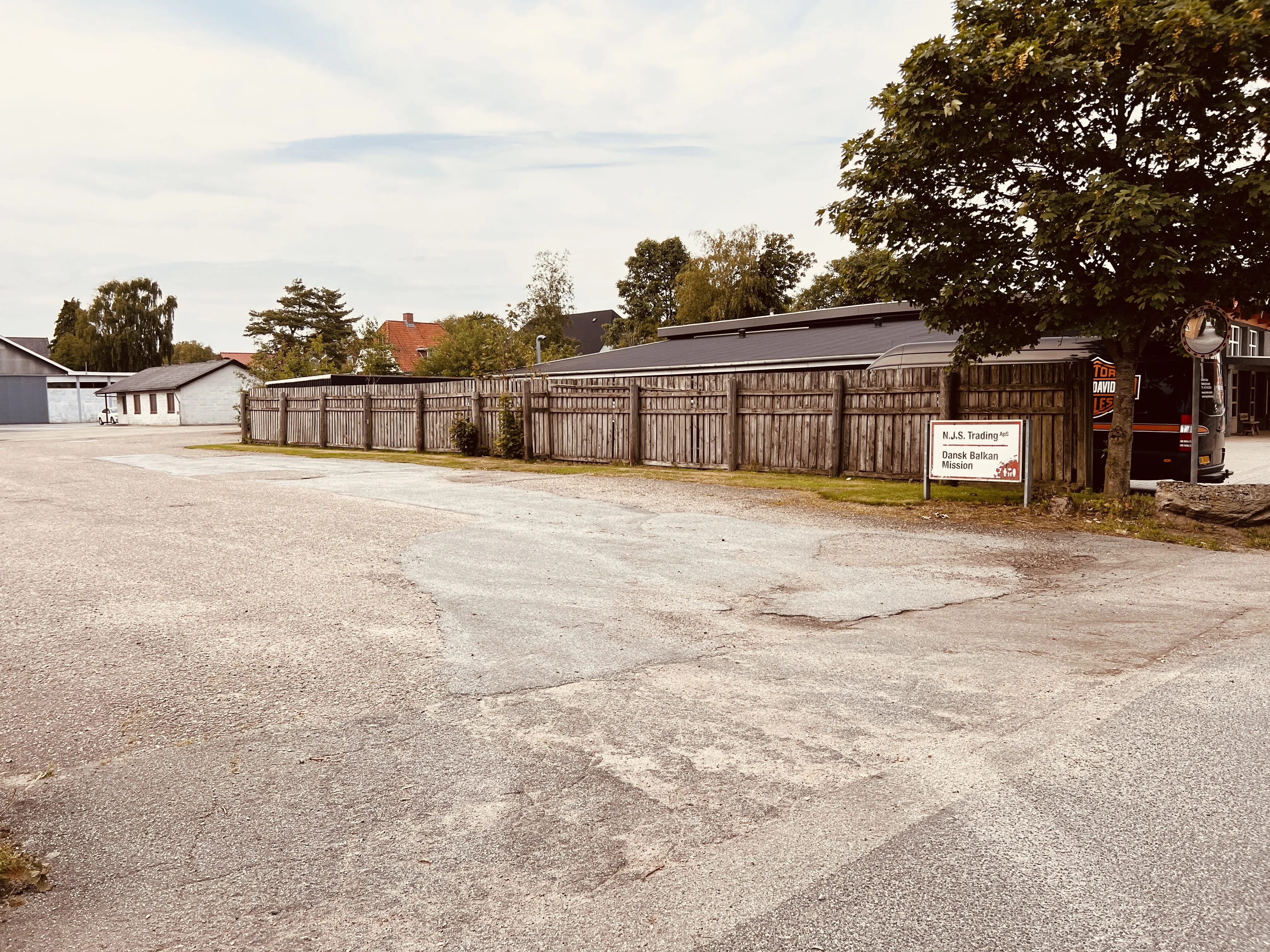 Billede af Brændstrup Station - Station er nedrevet, men Brændstrup Station har ligget her.