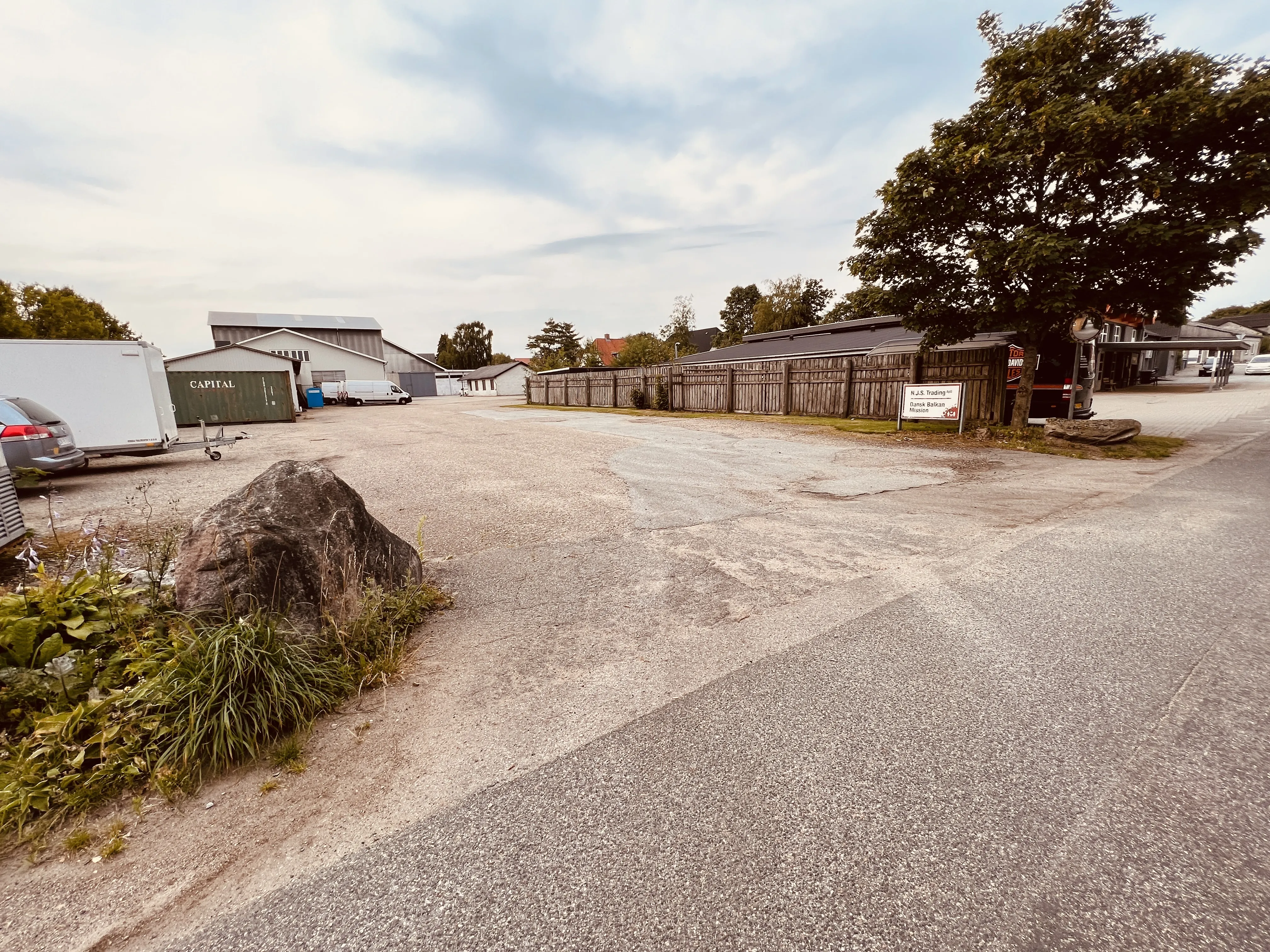 Billede af Brændstrup Station - Station er nedrevet, men Brændstrup Station har ligget her.