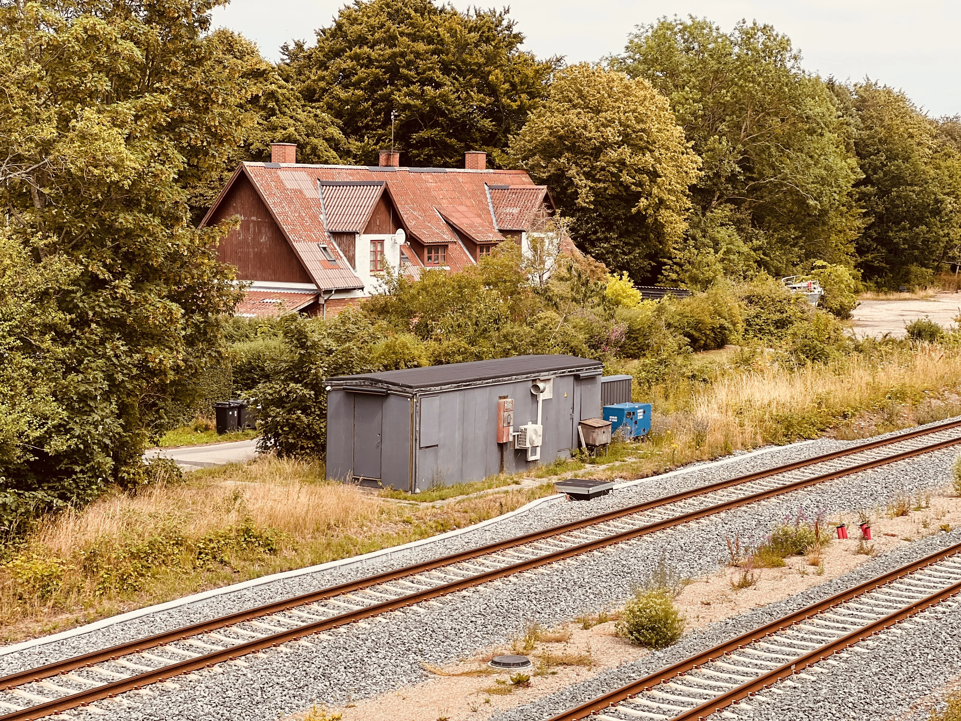 Billede af Værslev Teknisk Station.