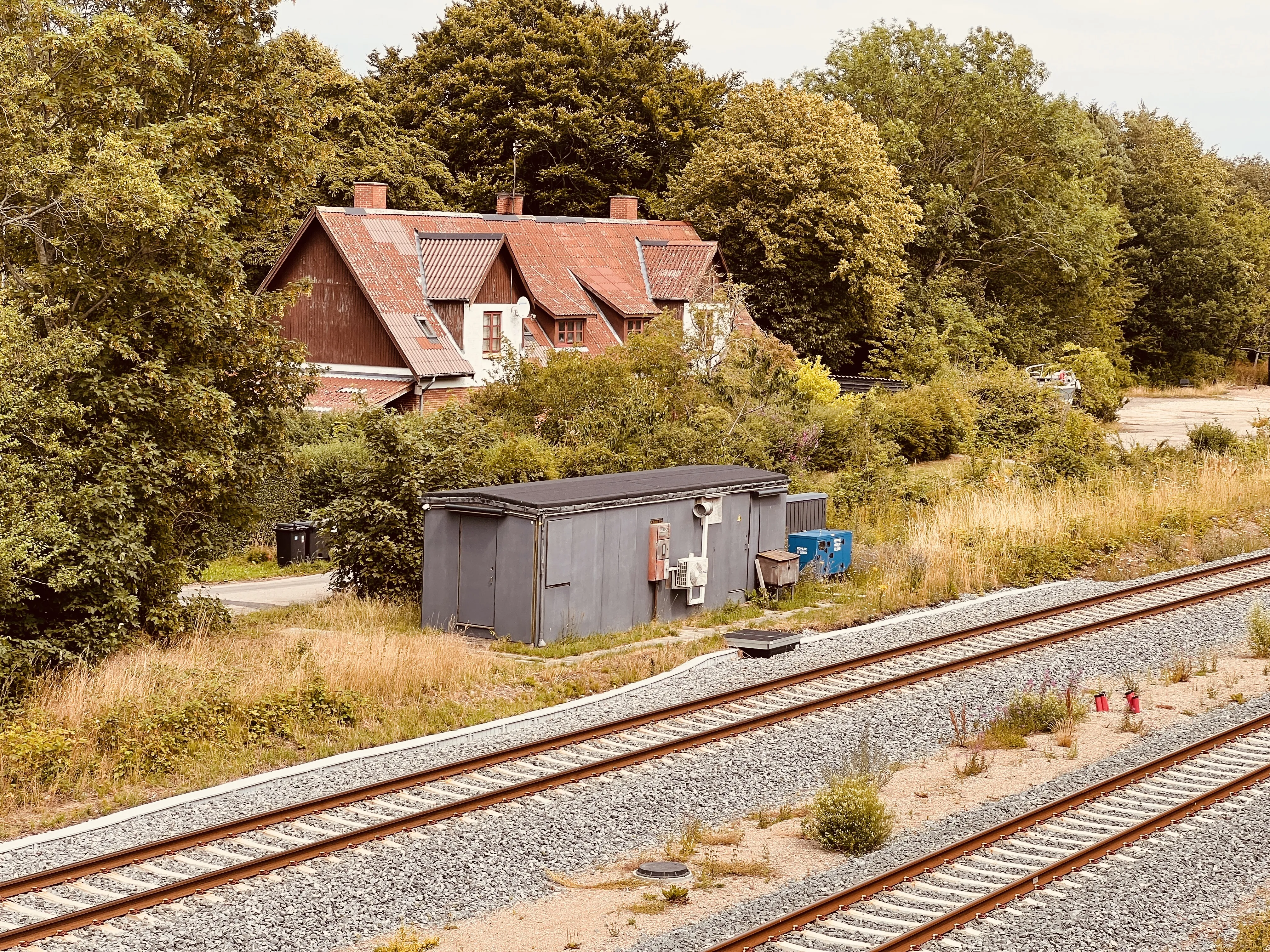 Billede af Værslev Station - Station er nedrevet, men Værslev Station har ligget her. Billede af Værslev Station - Station er nedrevet, men Værslev Station har ligget her.