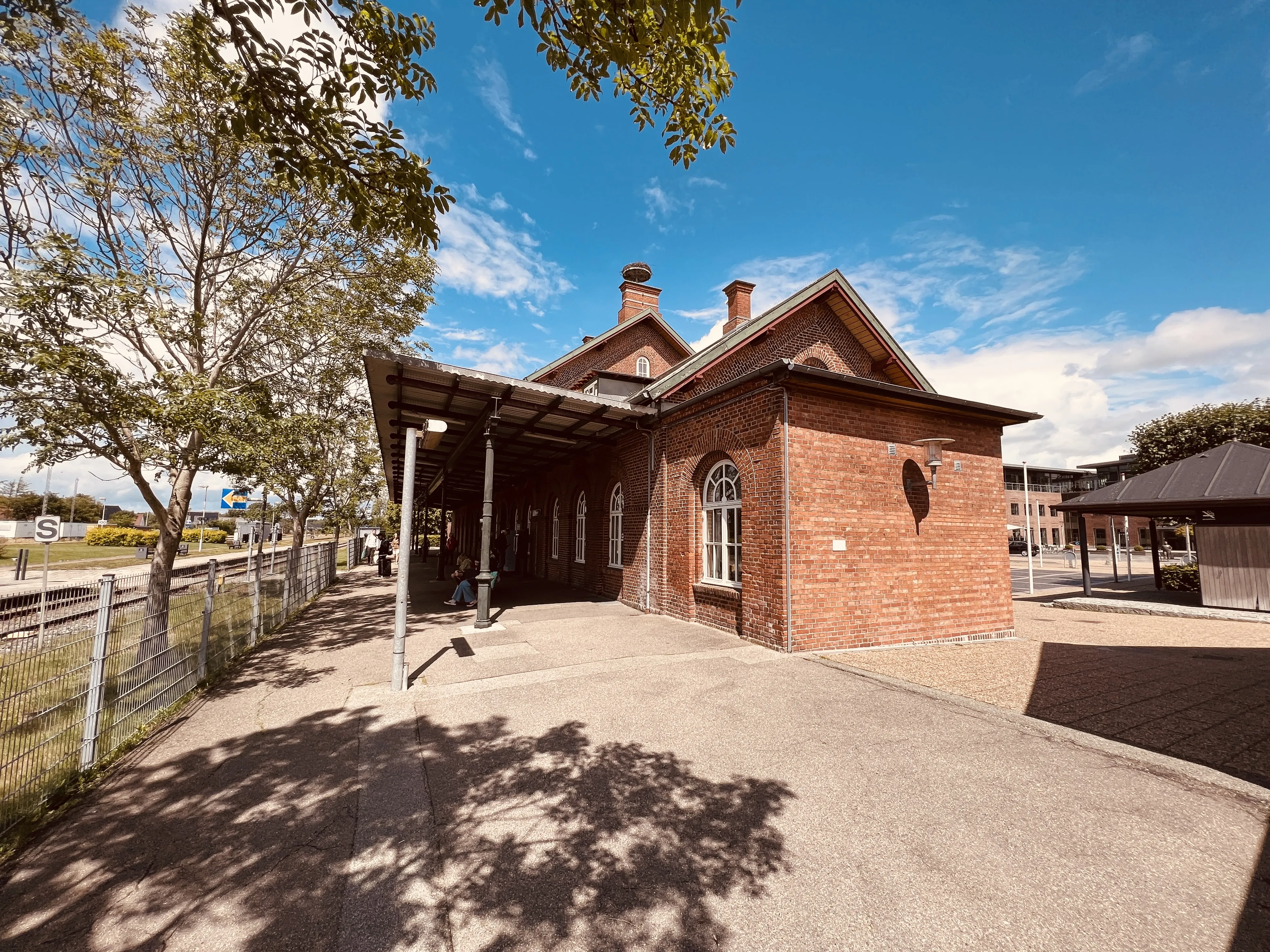 Billede af Skjern Station.