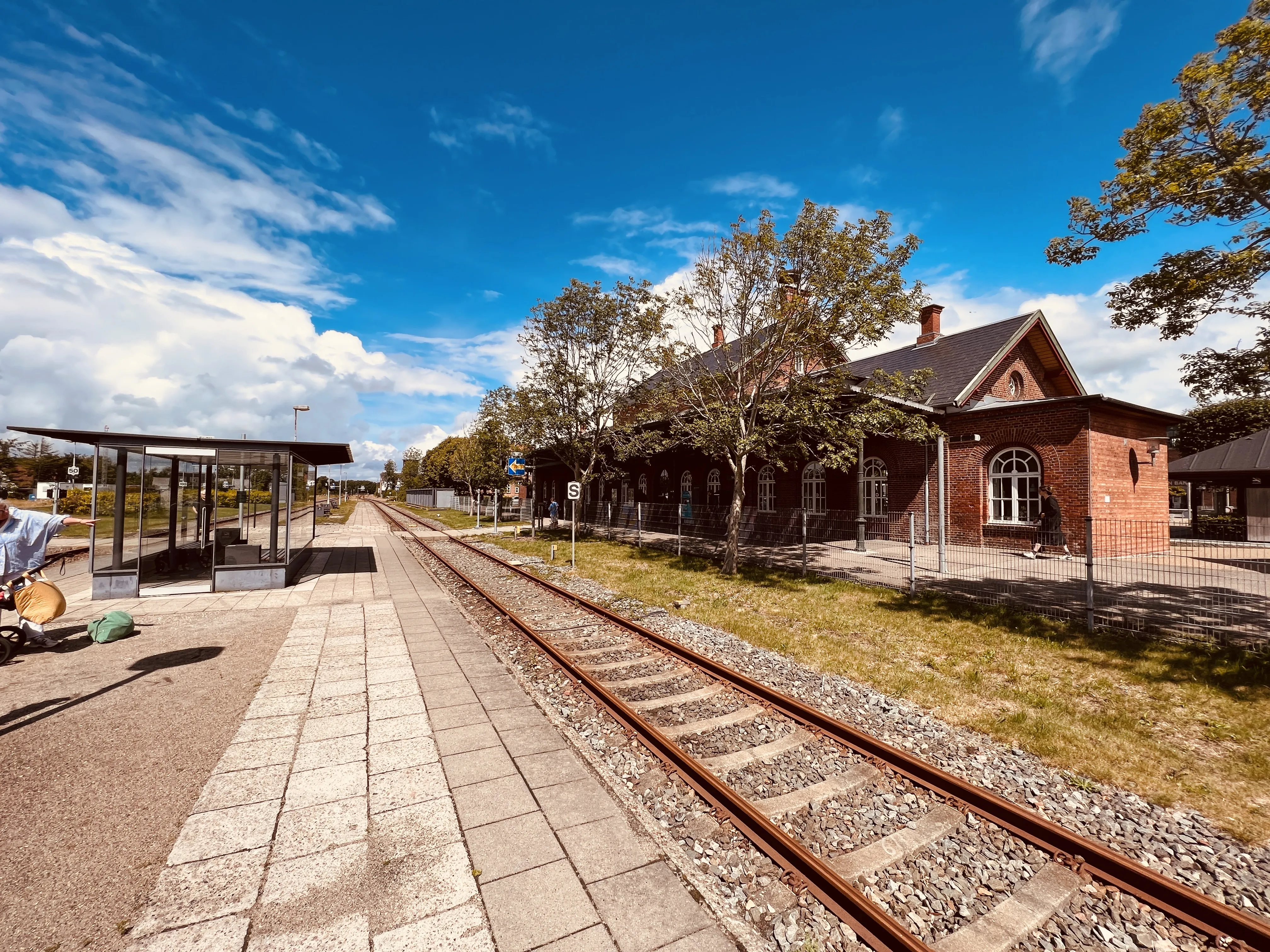 Billede af Skjern Station.