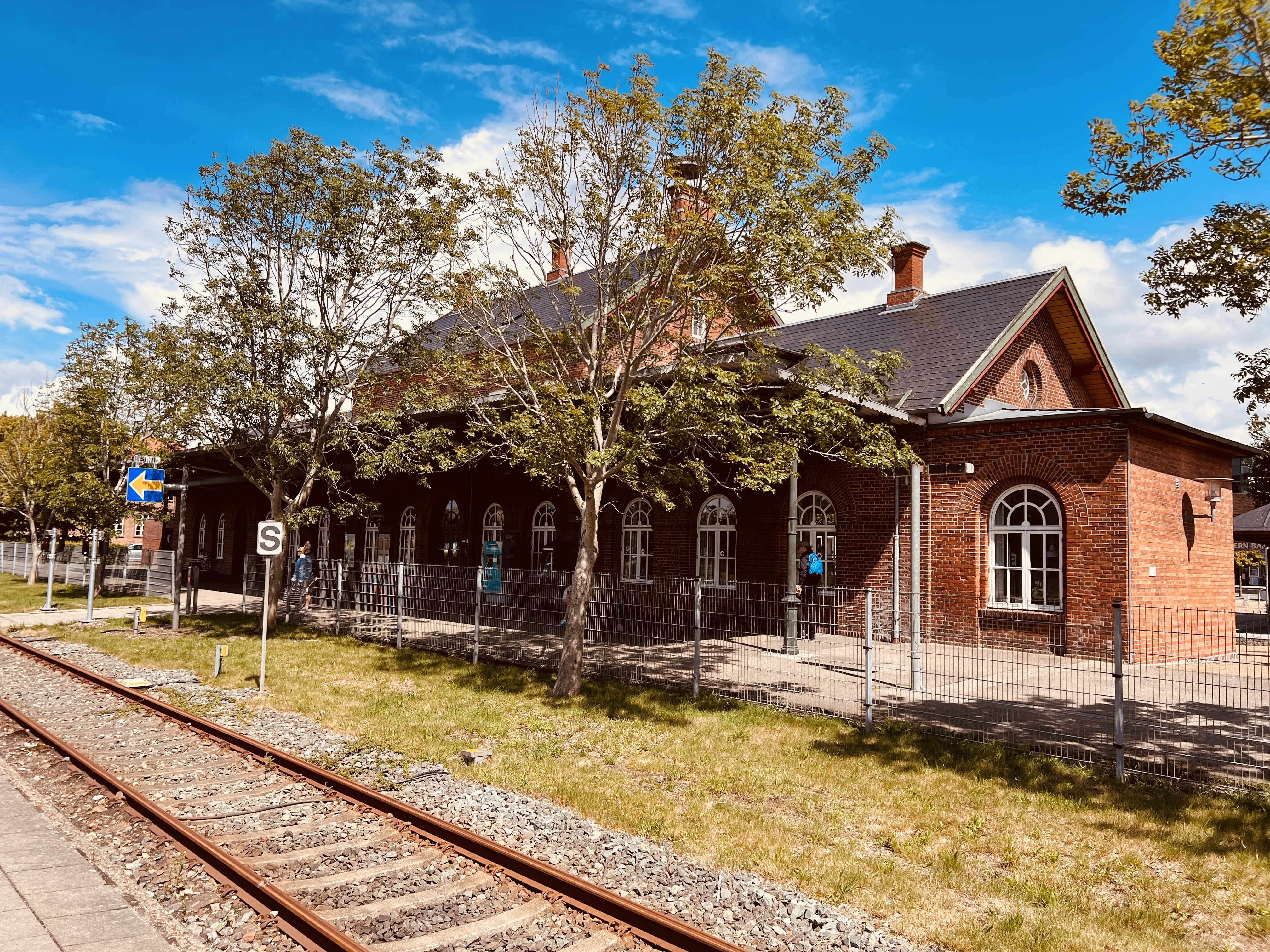 Billede af Skjern Station.