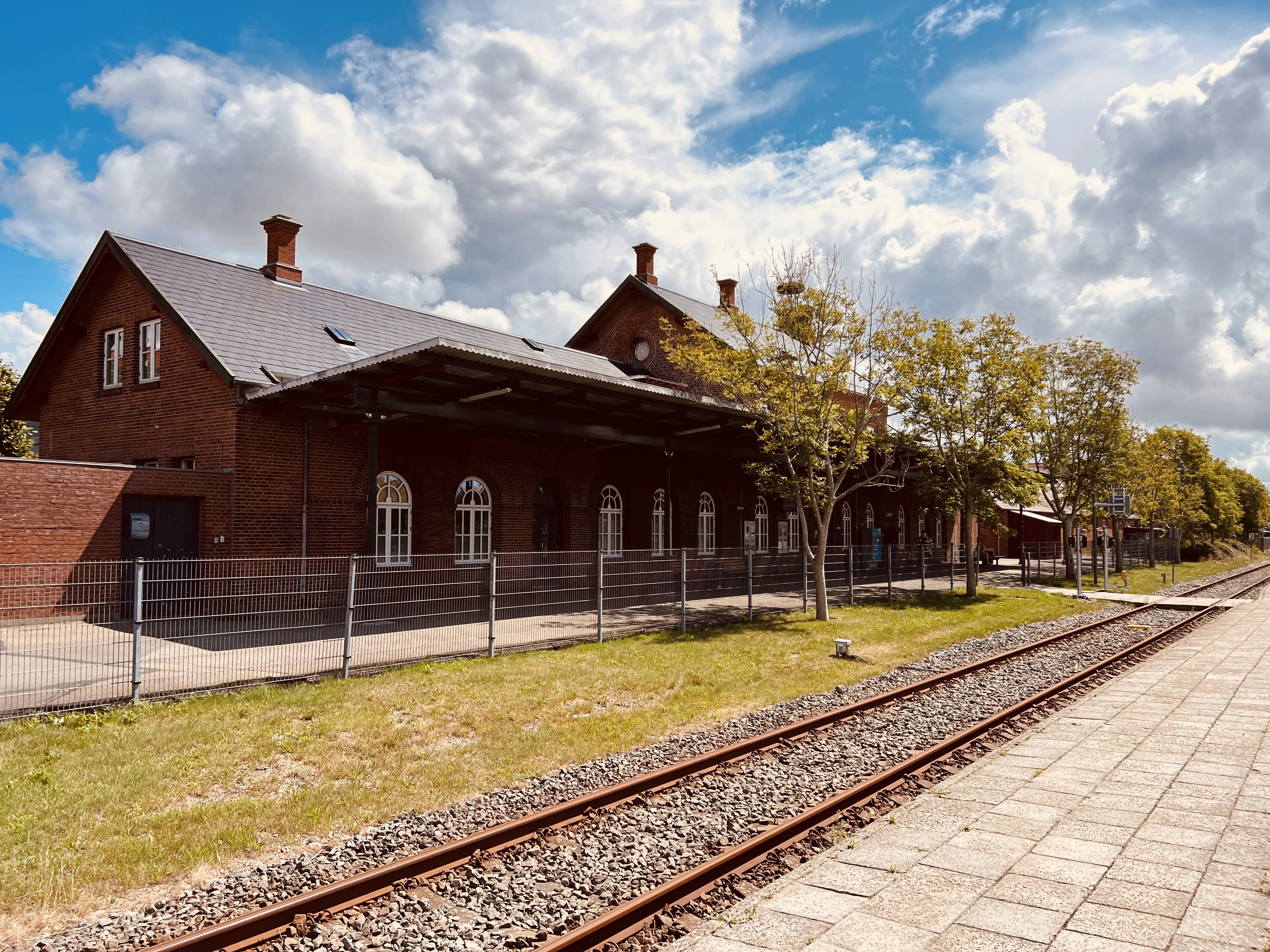 Billede af Skjern Station. Billede af Skjern Station.