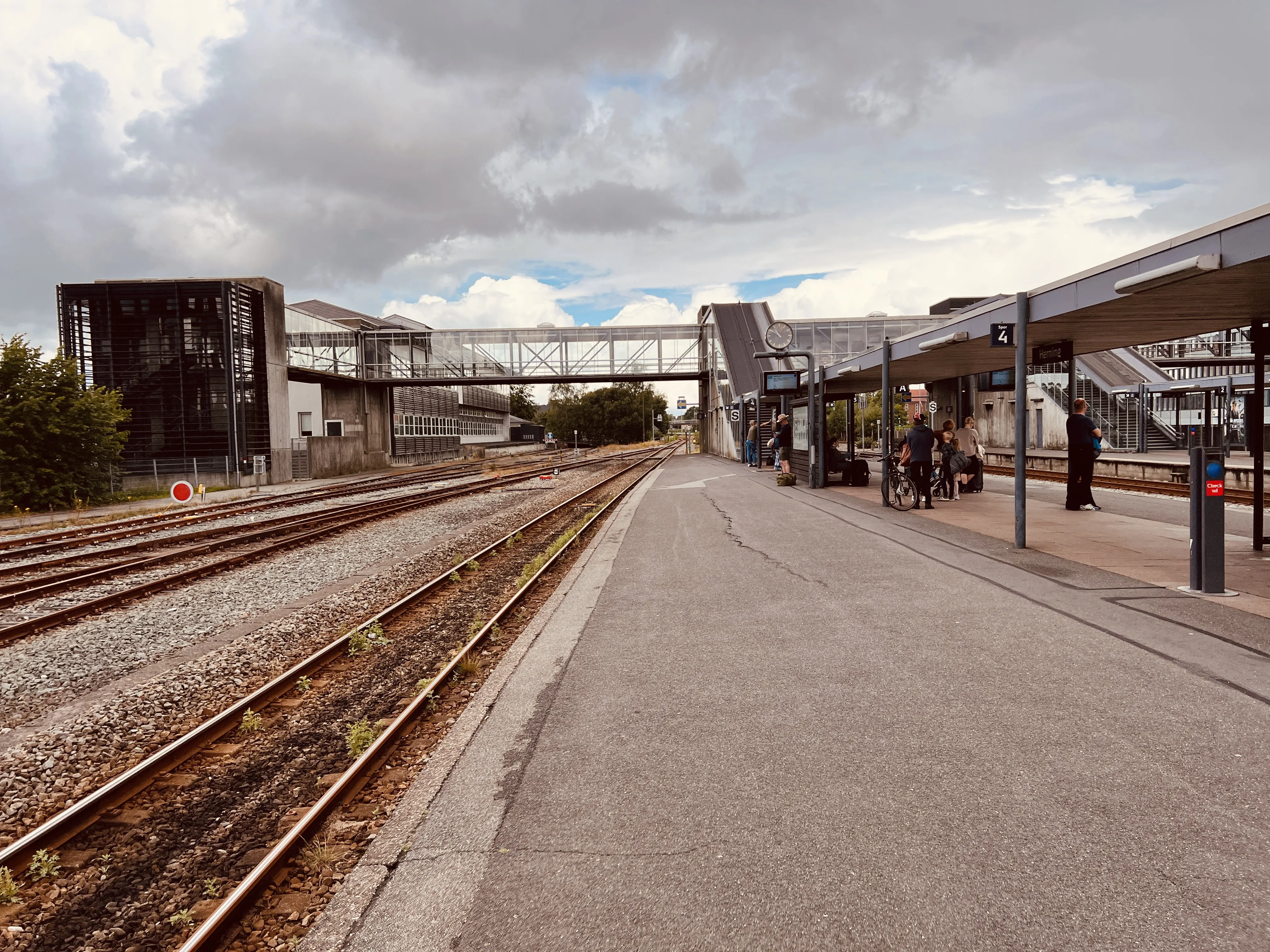 Billede af Herning Banegård Center.