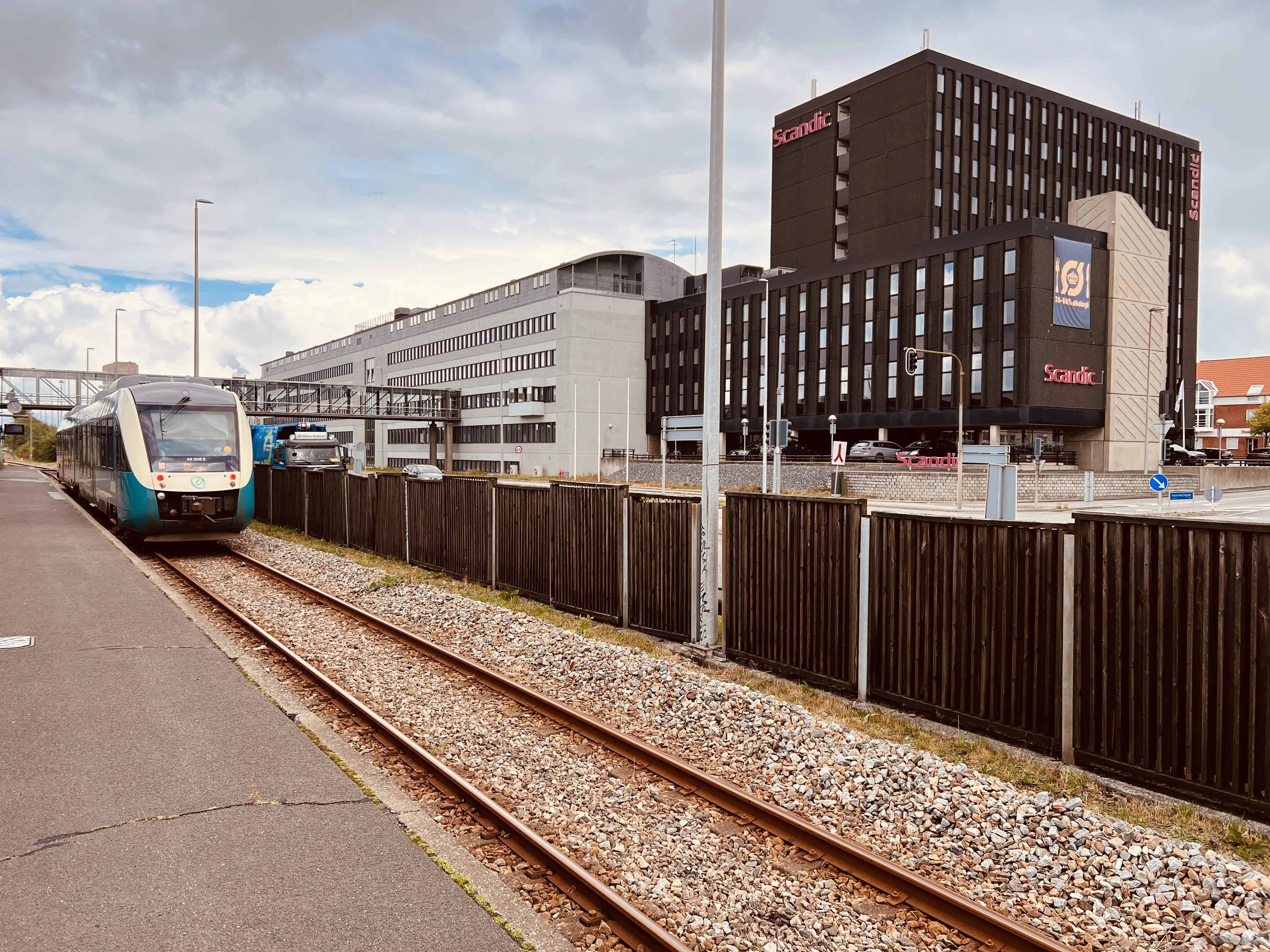 Billede af Herning Banegård - Banegård er nedrevet, men Herning Banegård har ligget her.