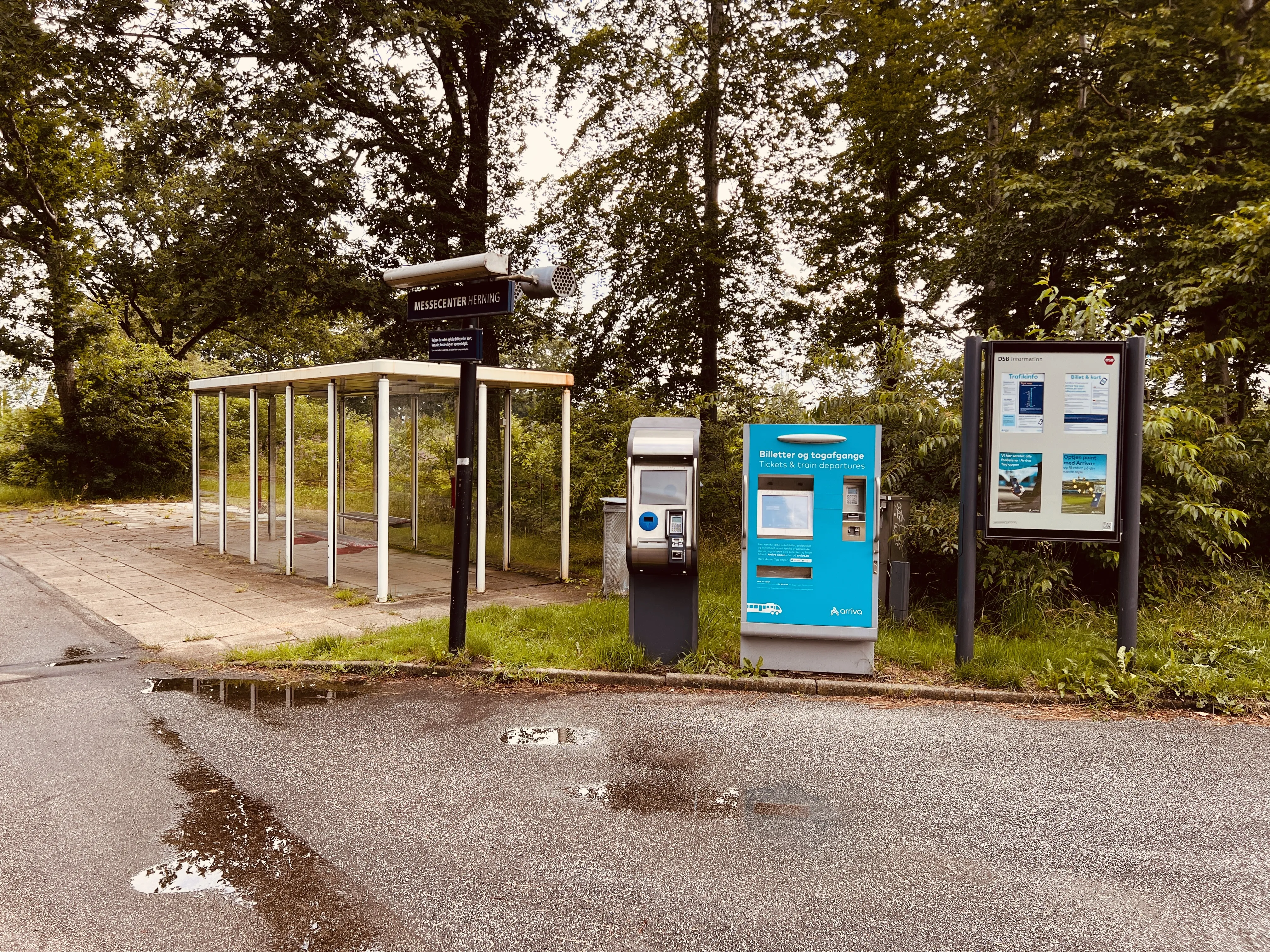 Billede af Messecenter Herning Trinbræt. Billede af Messecenter Herning Trinbræt.