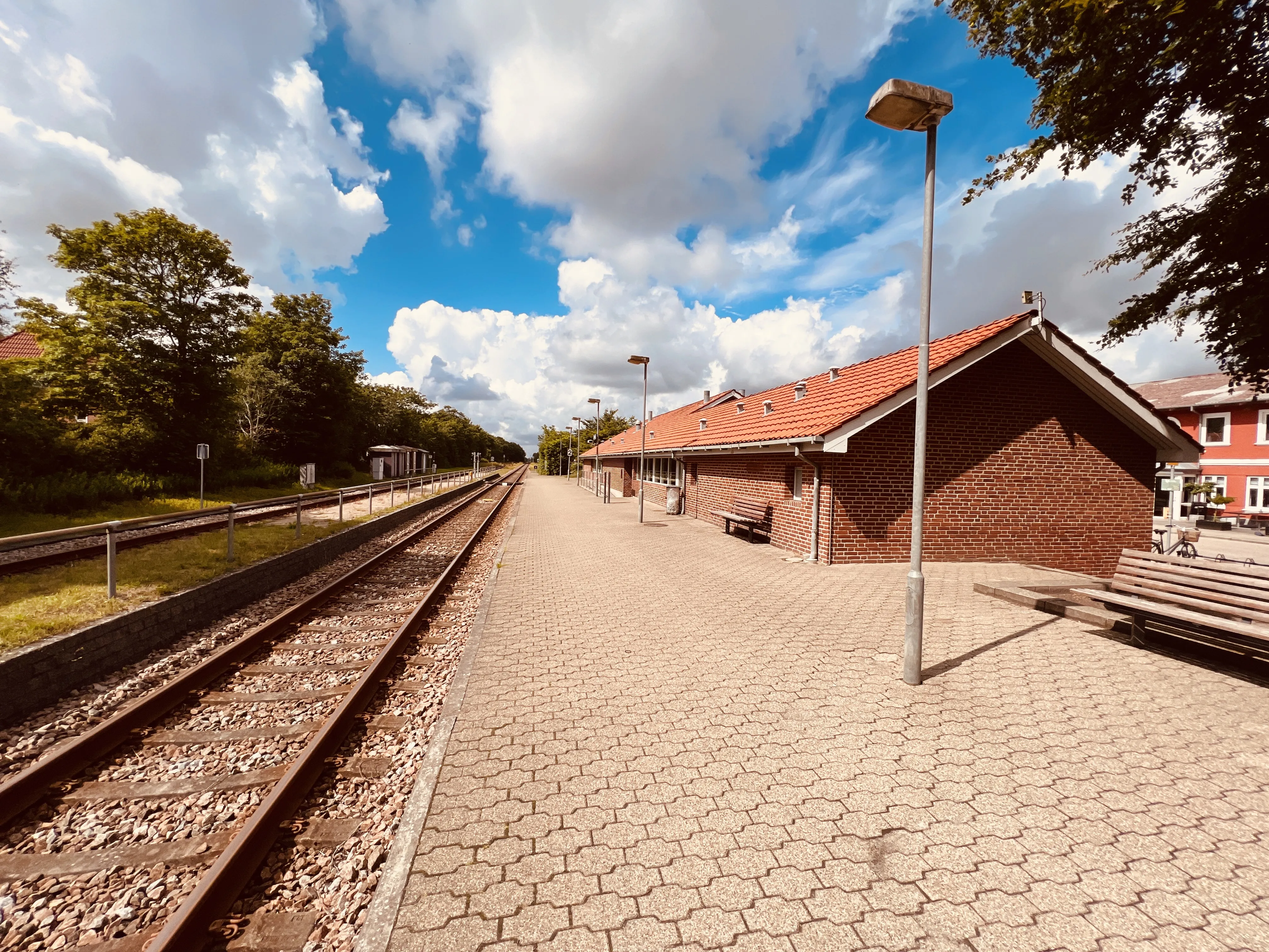 Billede af Kibæk Trinbræt. Billede af Kibæk Trinbræt.
