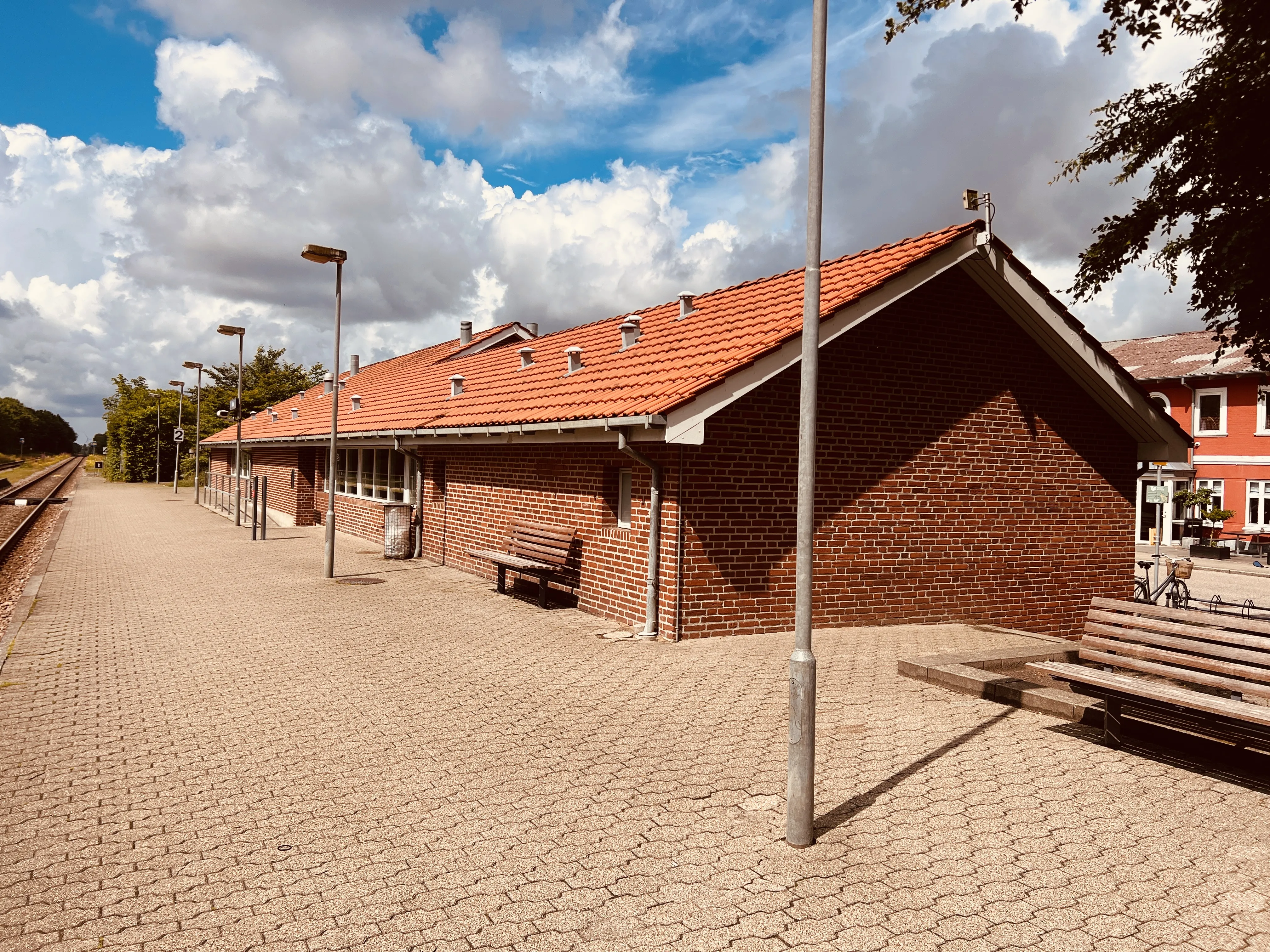 Billede af Kibæk Trinbræt. Billede af Kibæk Trinbræt.