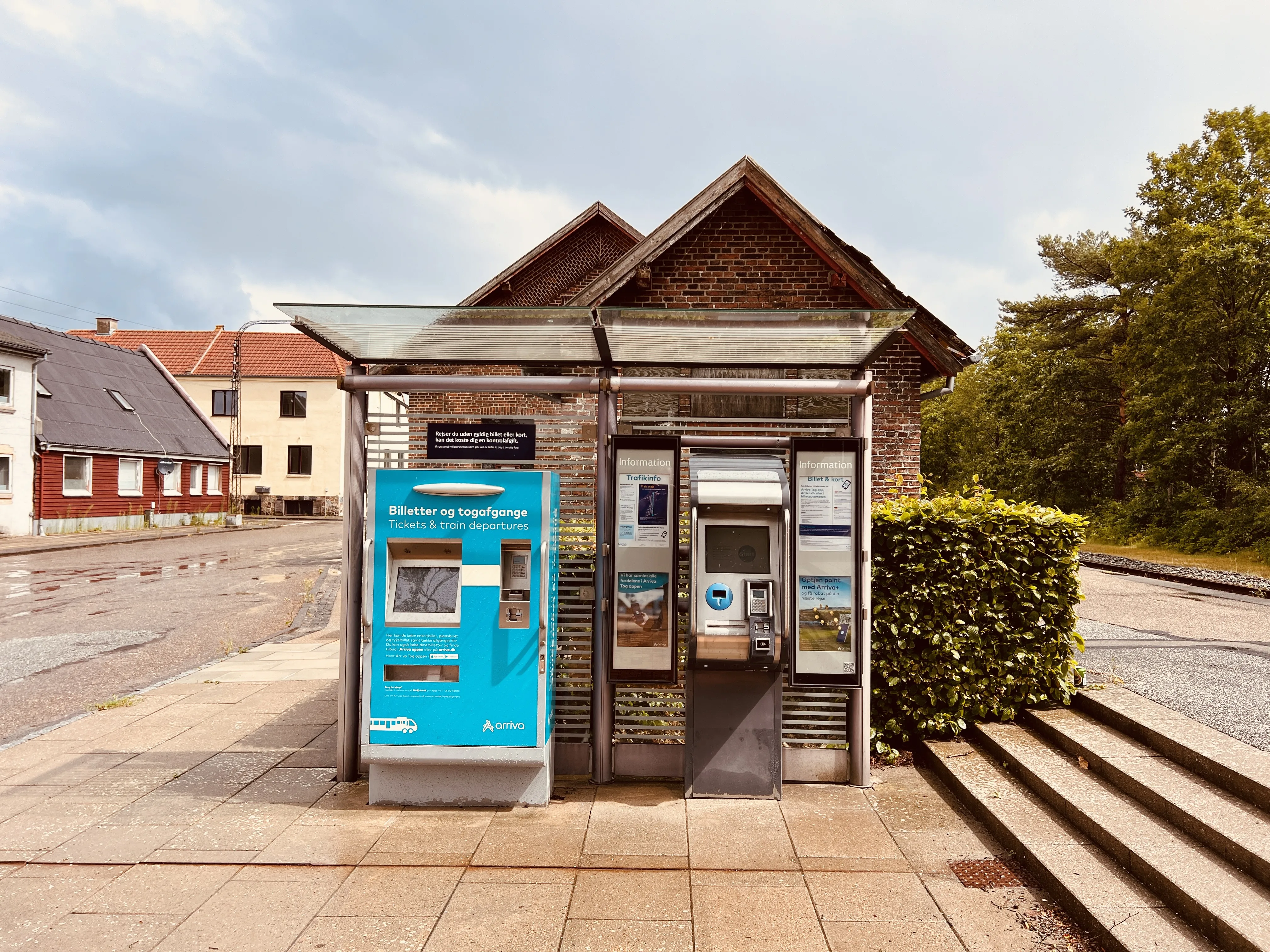 Billede af Troldhede Trinbræt. Billede af Troldhede Trinbræt.