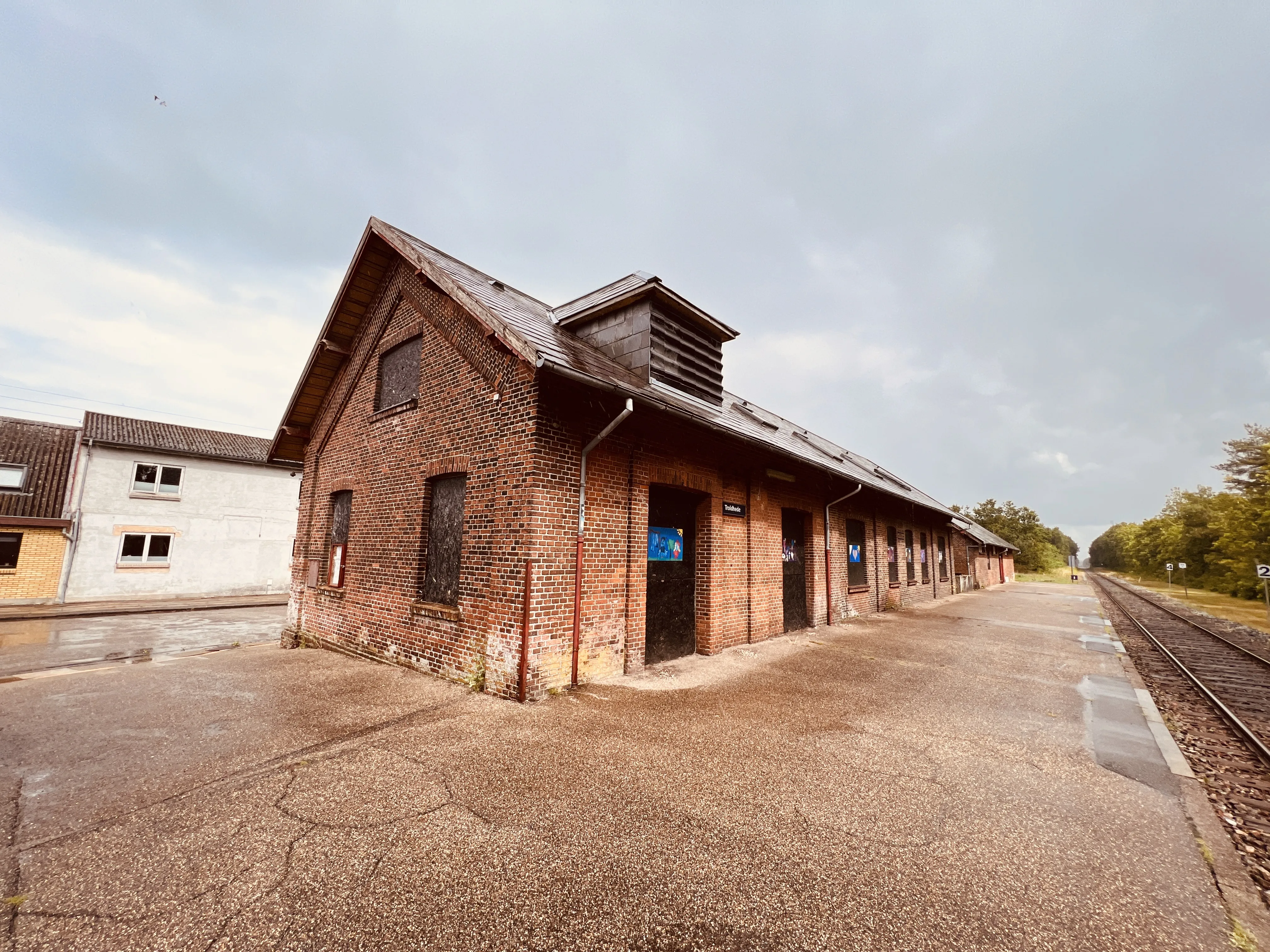 Billede af Troldhede Station.