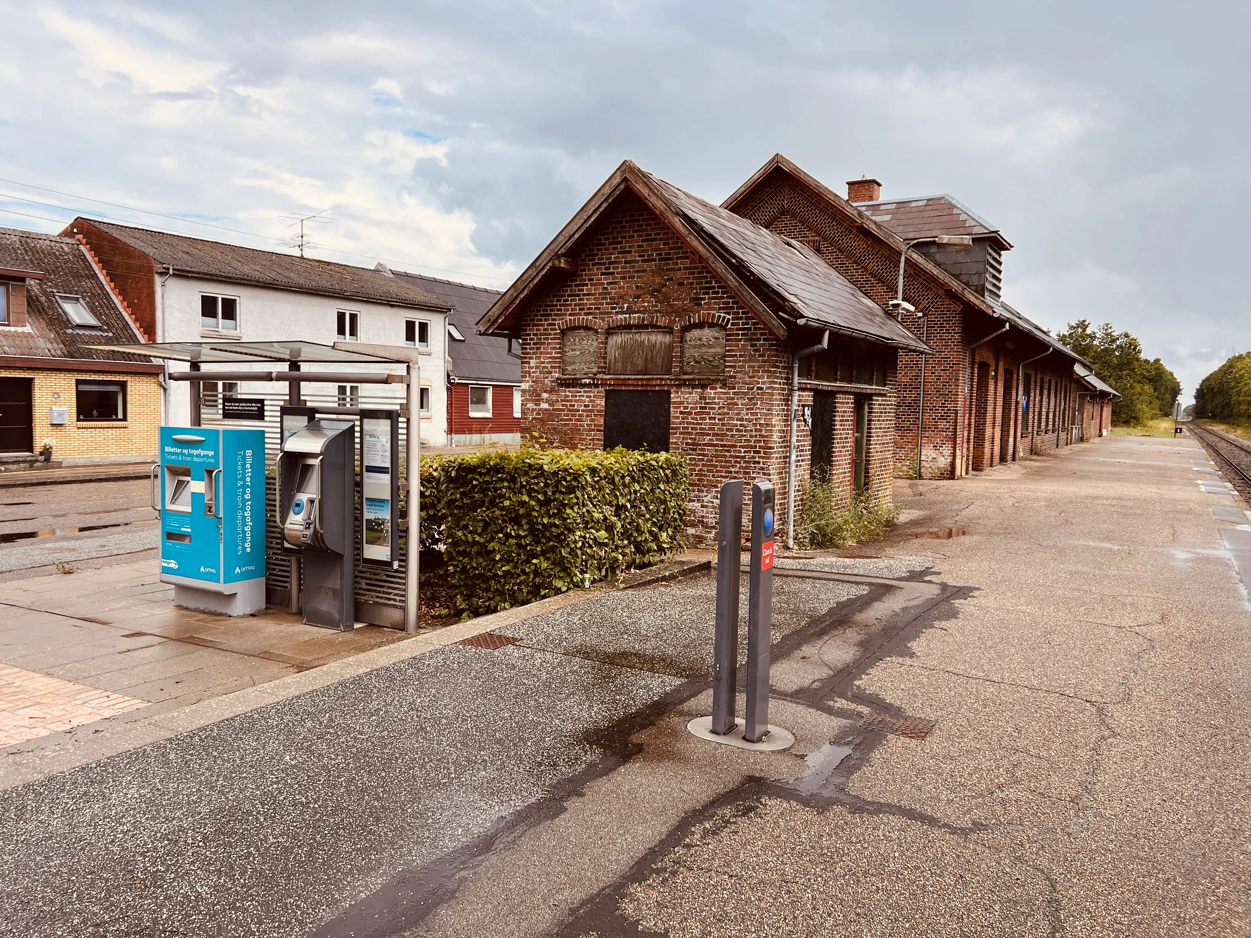 Billede af Troldhede Station.