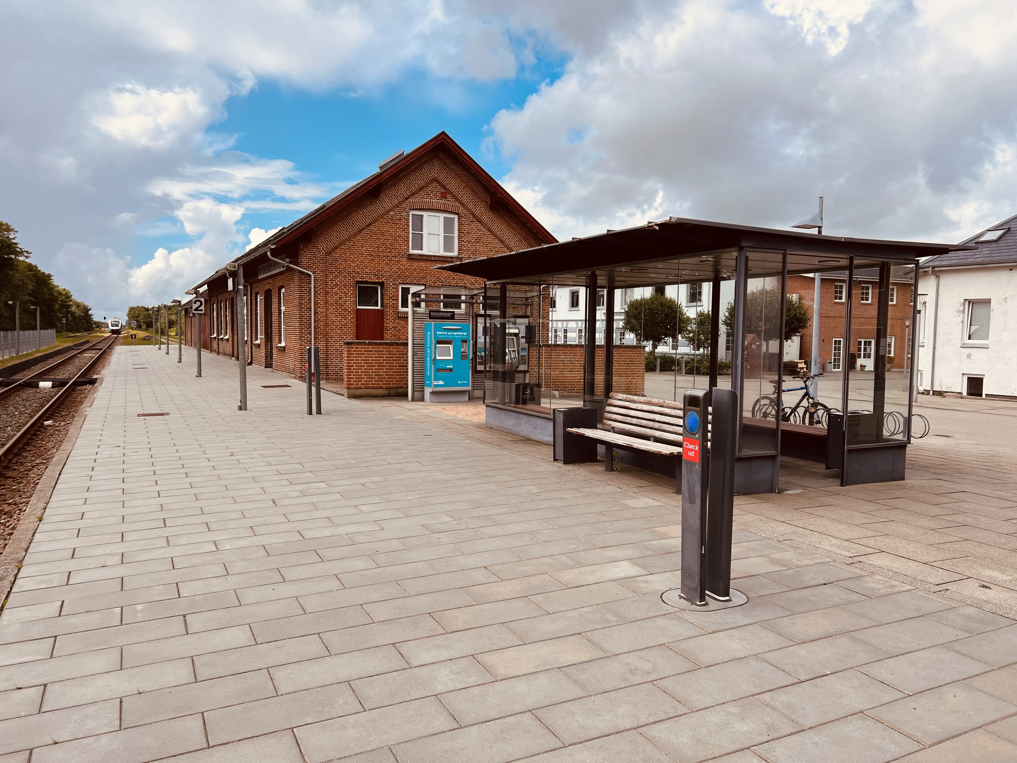Billede af Borris Station. Billede af Borris Station.