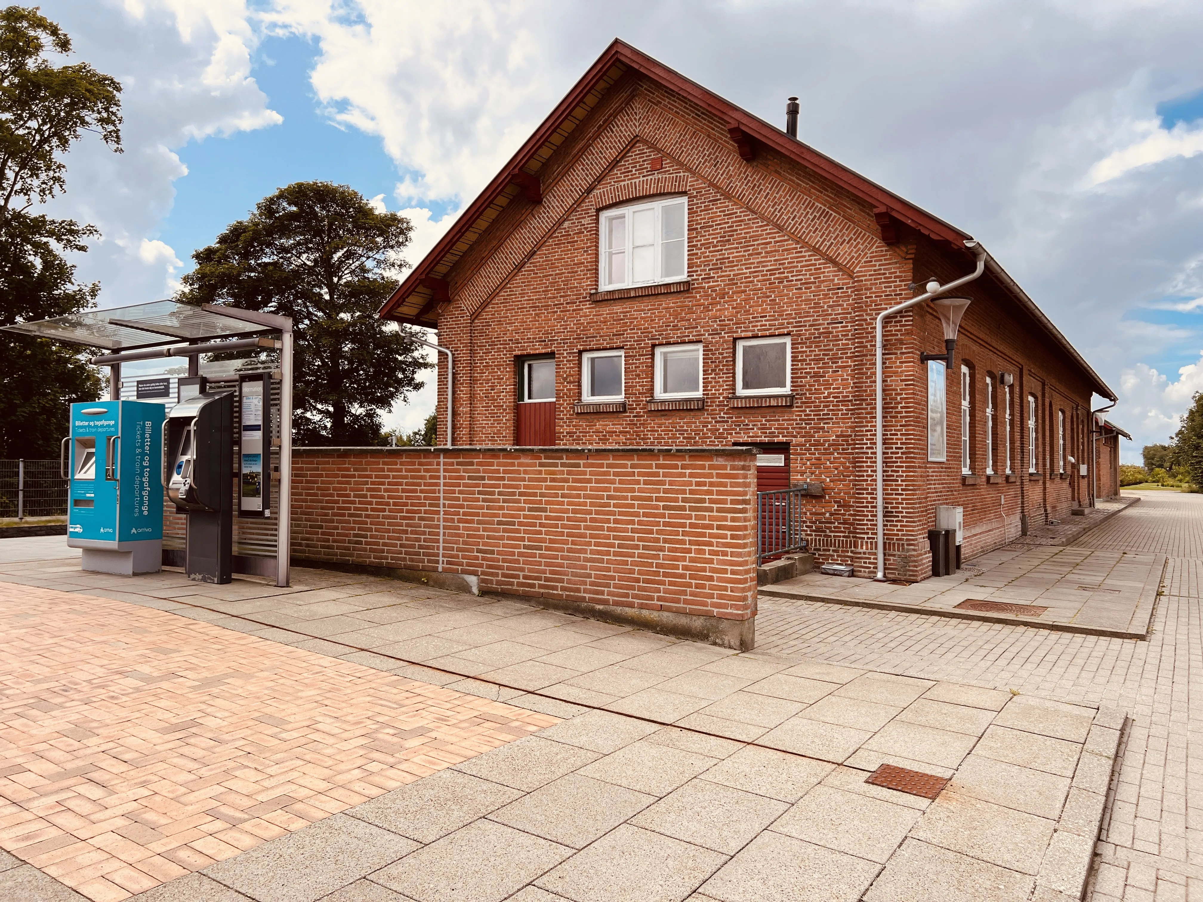 Billede af Borris Station.