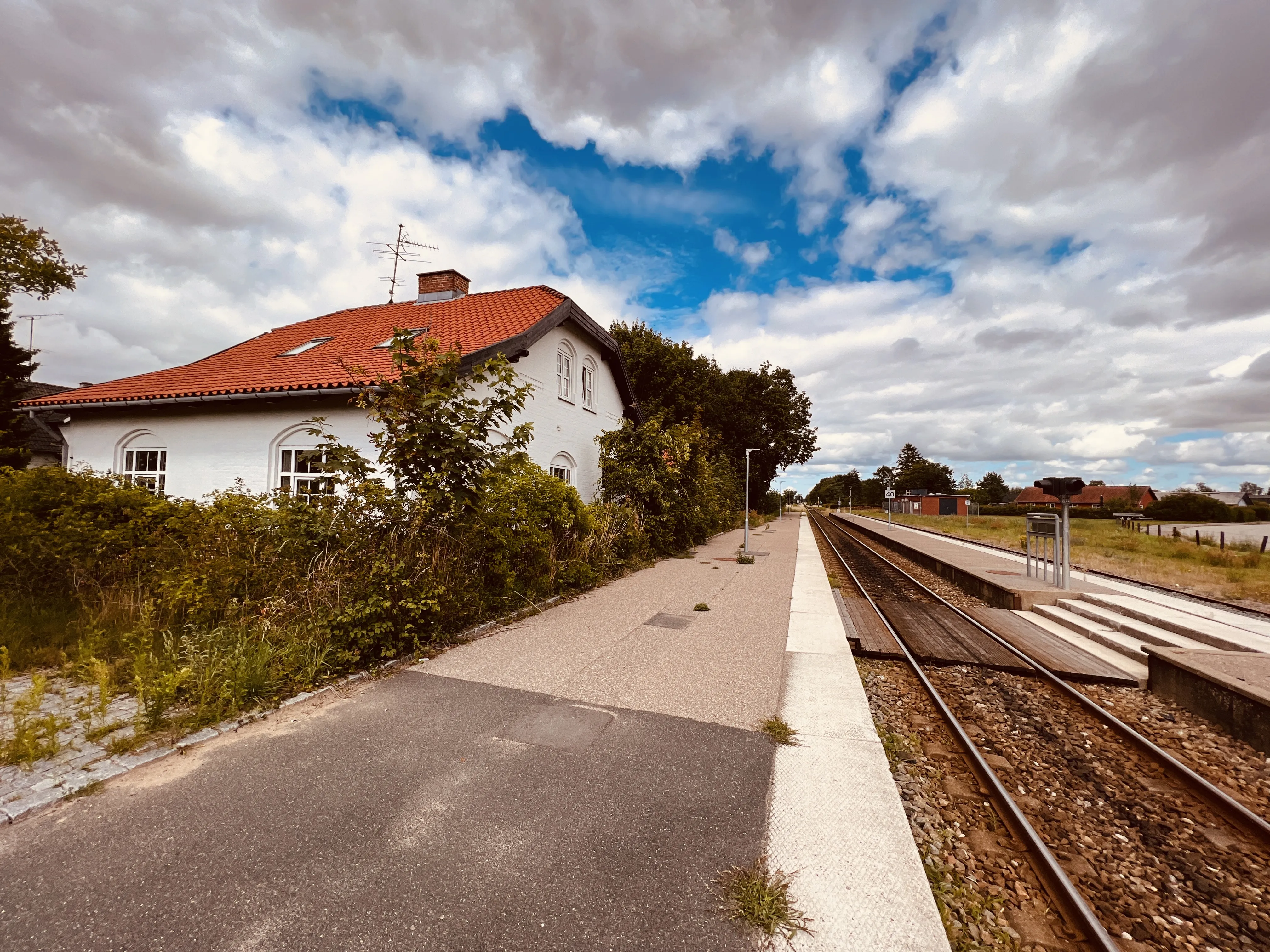 Billede af Kirke Eskilstrup Station.