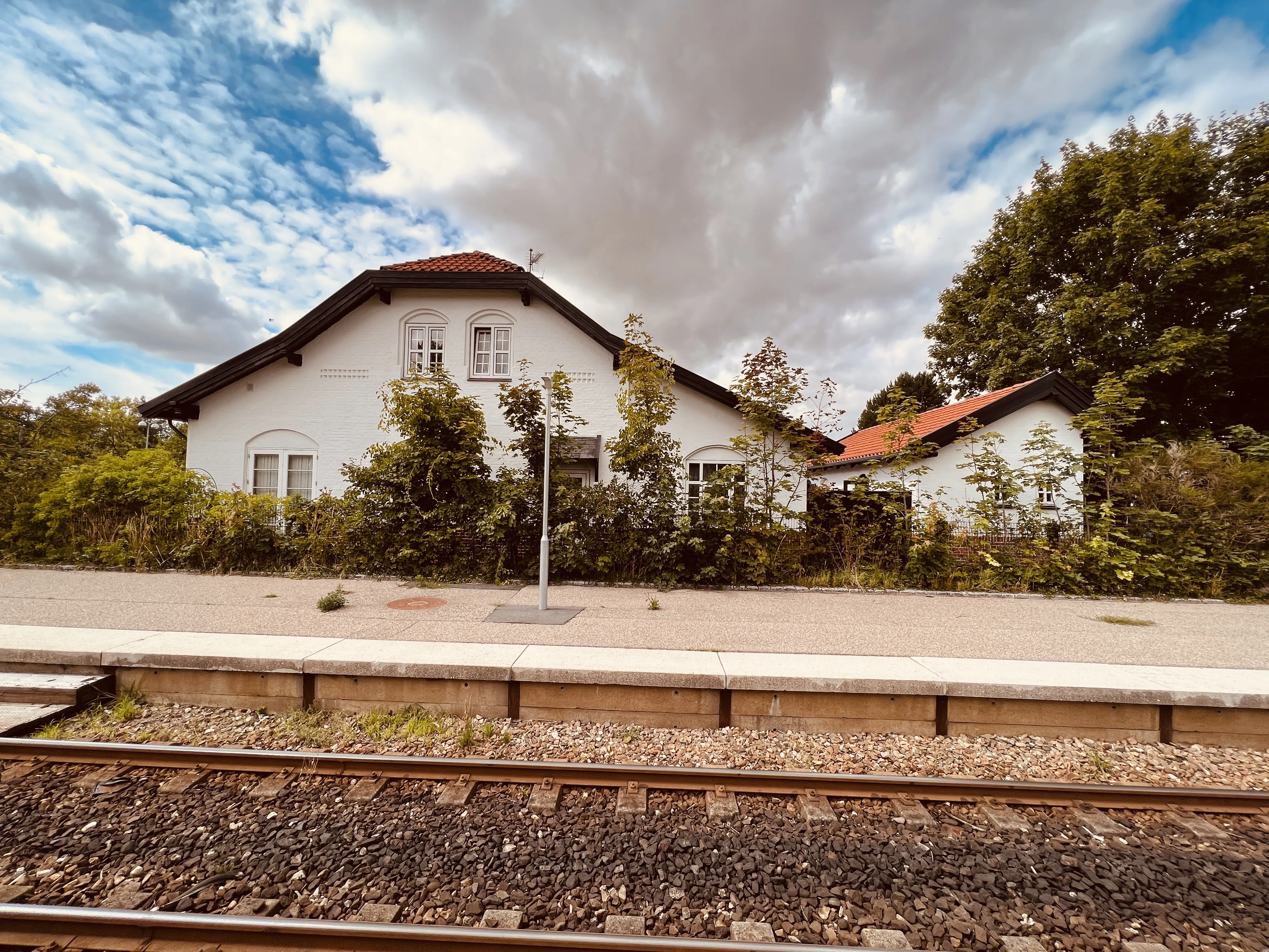 Billede af Kirke Eskilstrup Station.