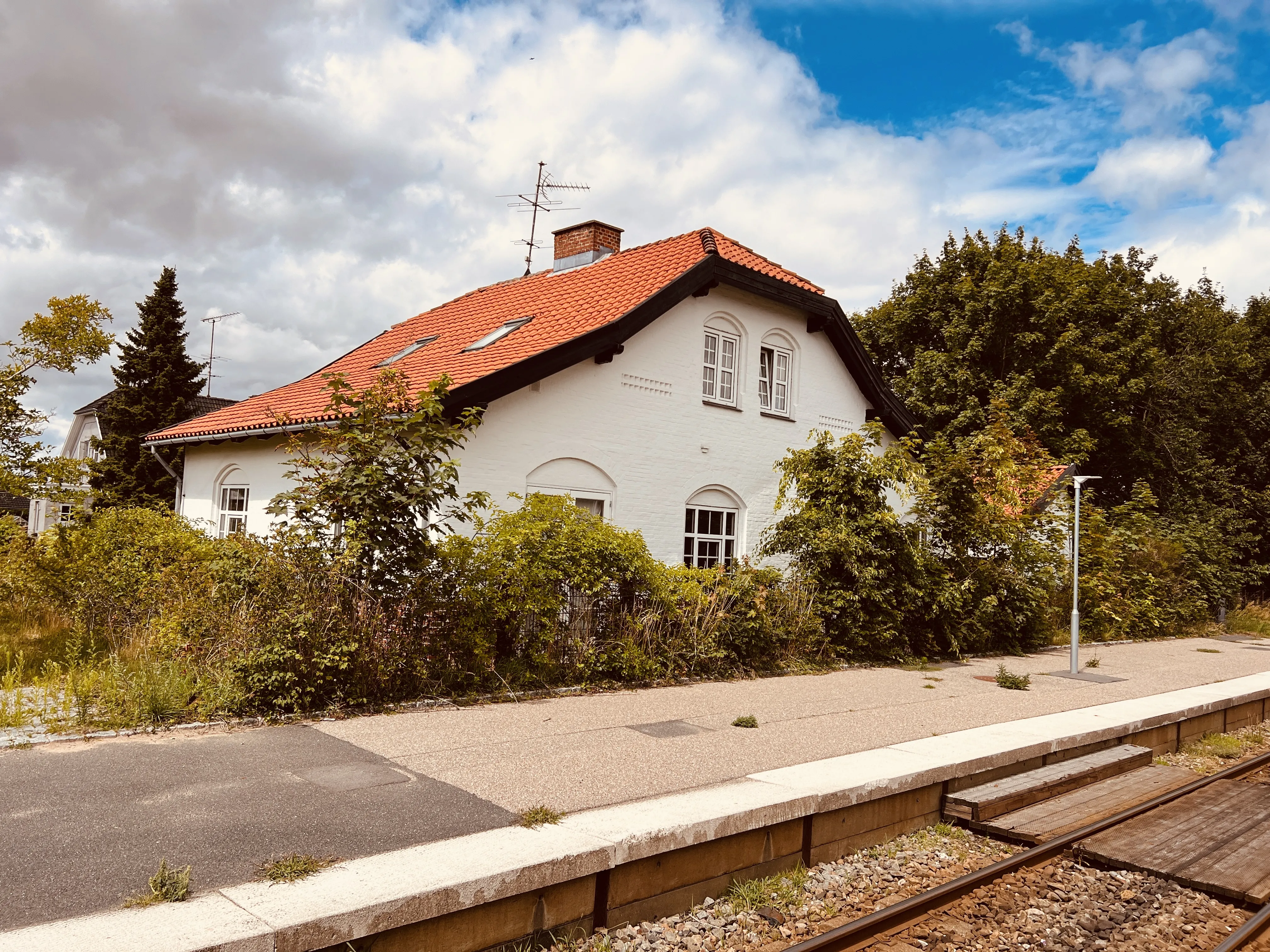 Billede af Kirke Eskilstrup Station.