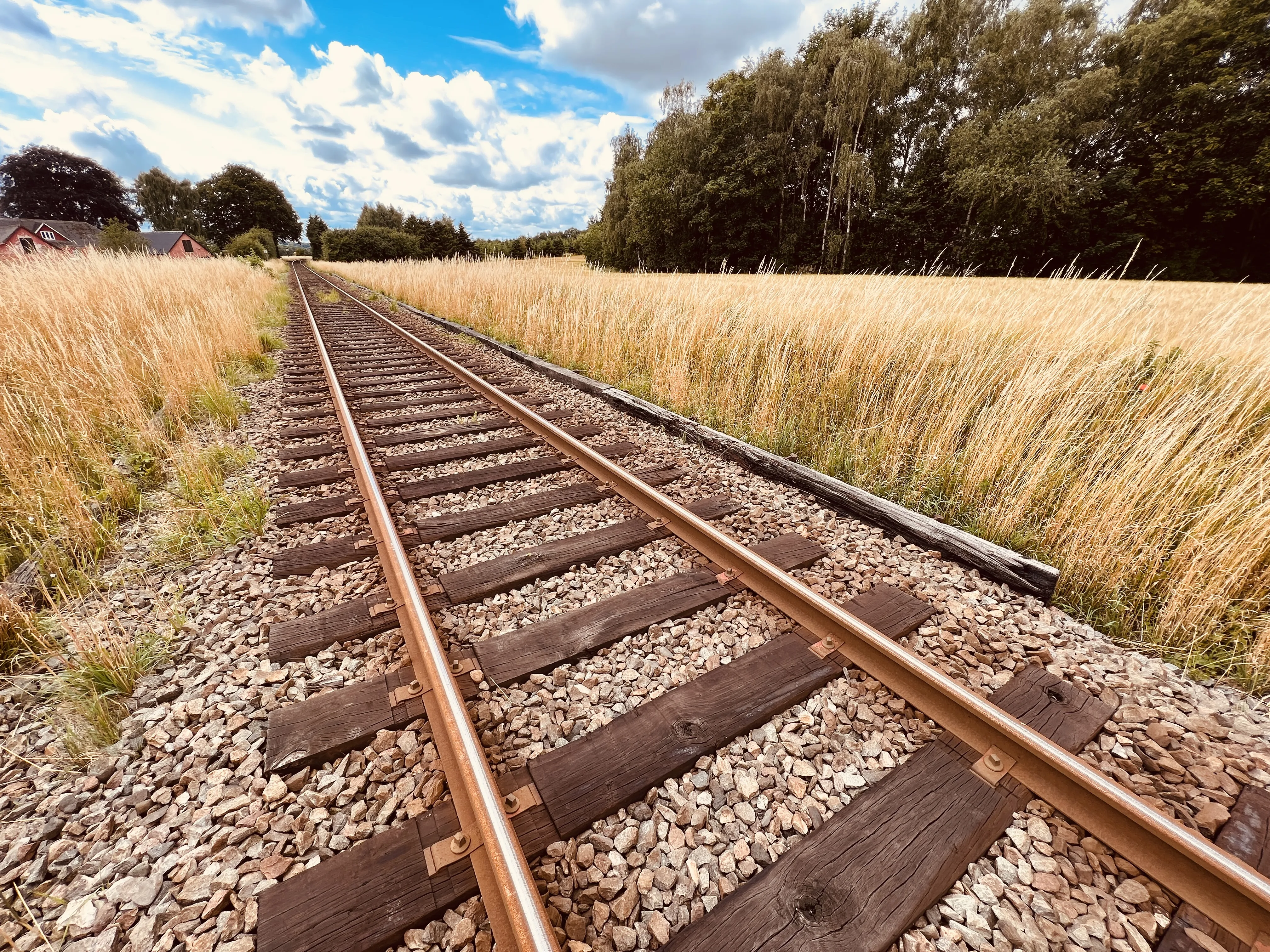 Billede af Udstrup Trinbræt - Trinbræt er nedrevet, men Udstrup Trinbræt har ligget her.