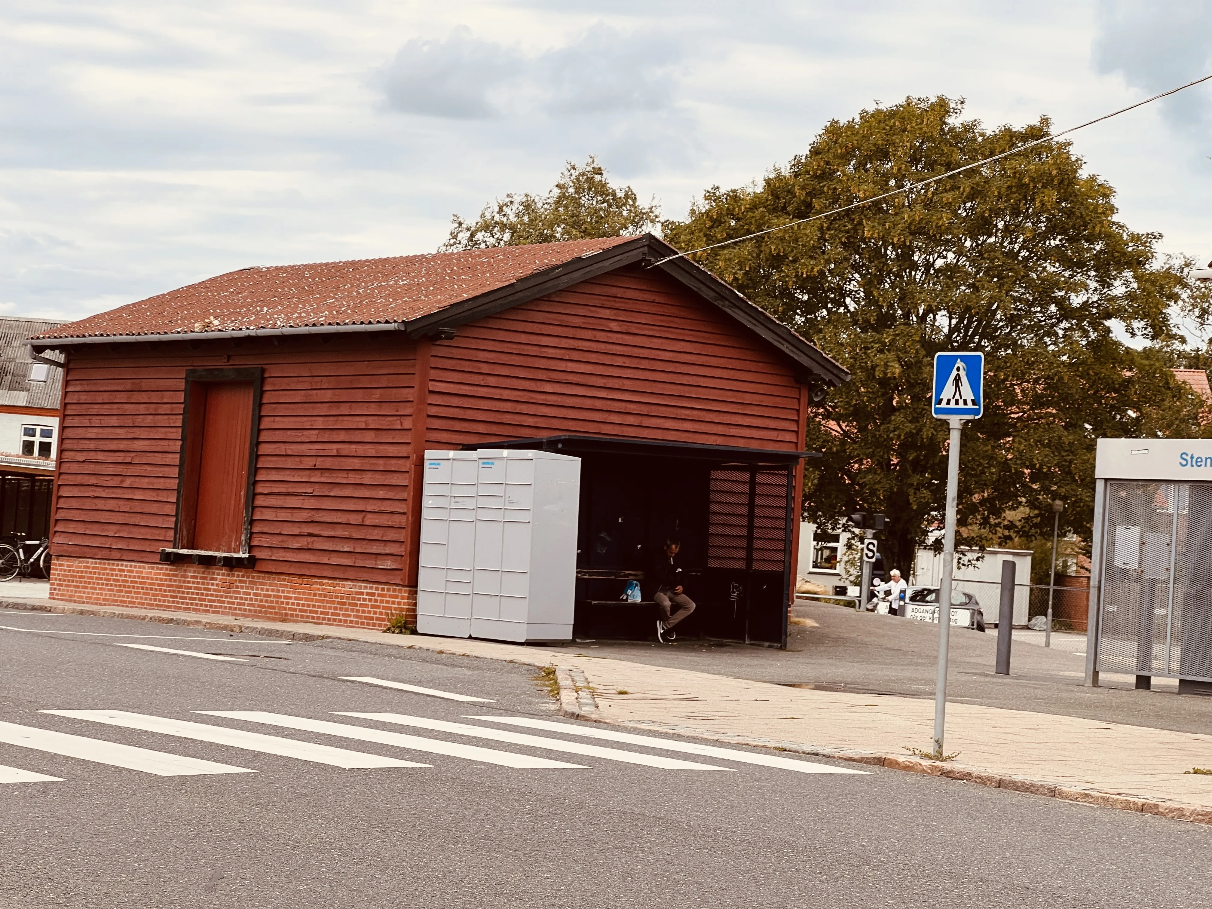 Billede af Stenlille Stations varehus. Billede af Stenlille Stations varehus.