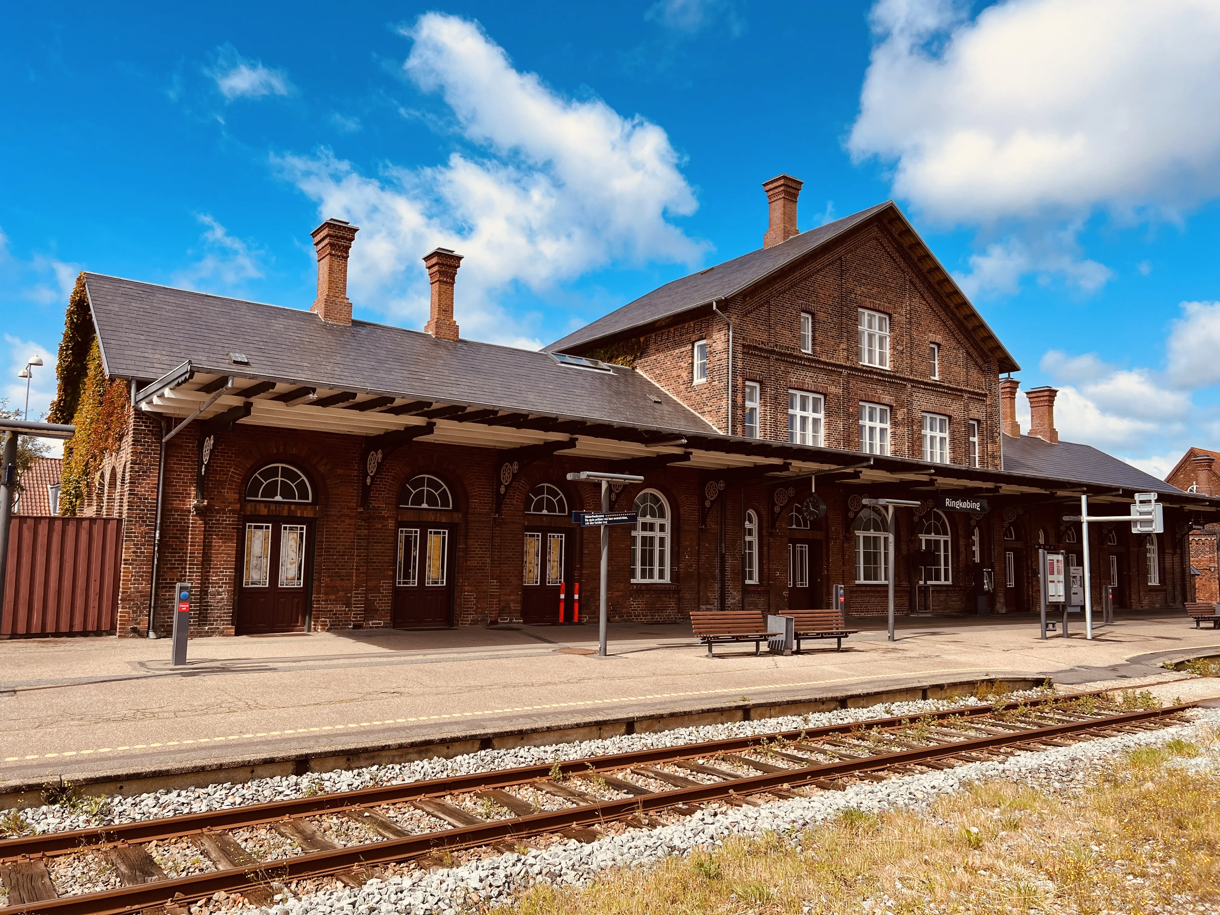 Billede af Ringkøbing Station.