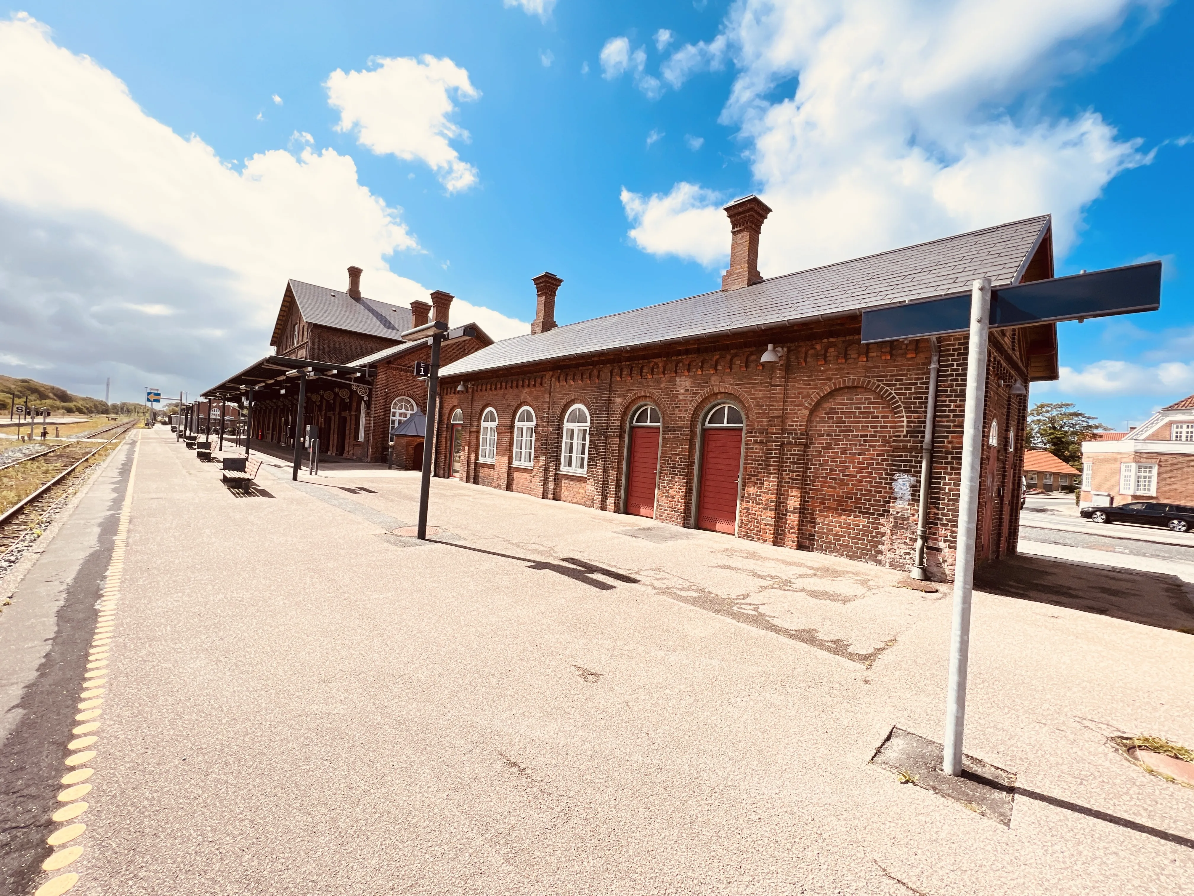 Billede af Ringkøbing Station.