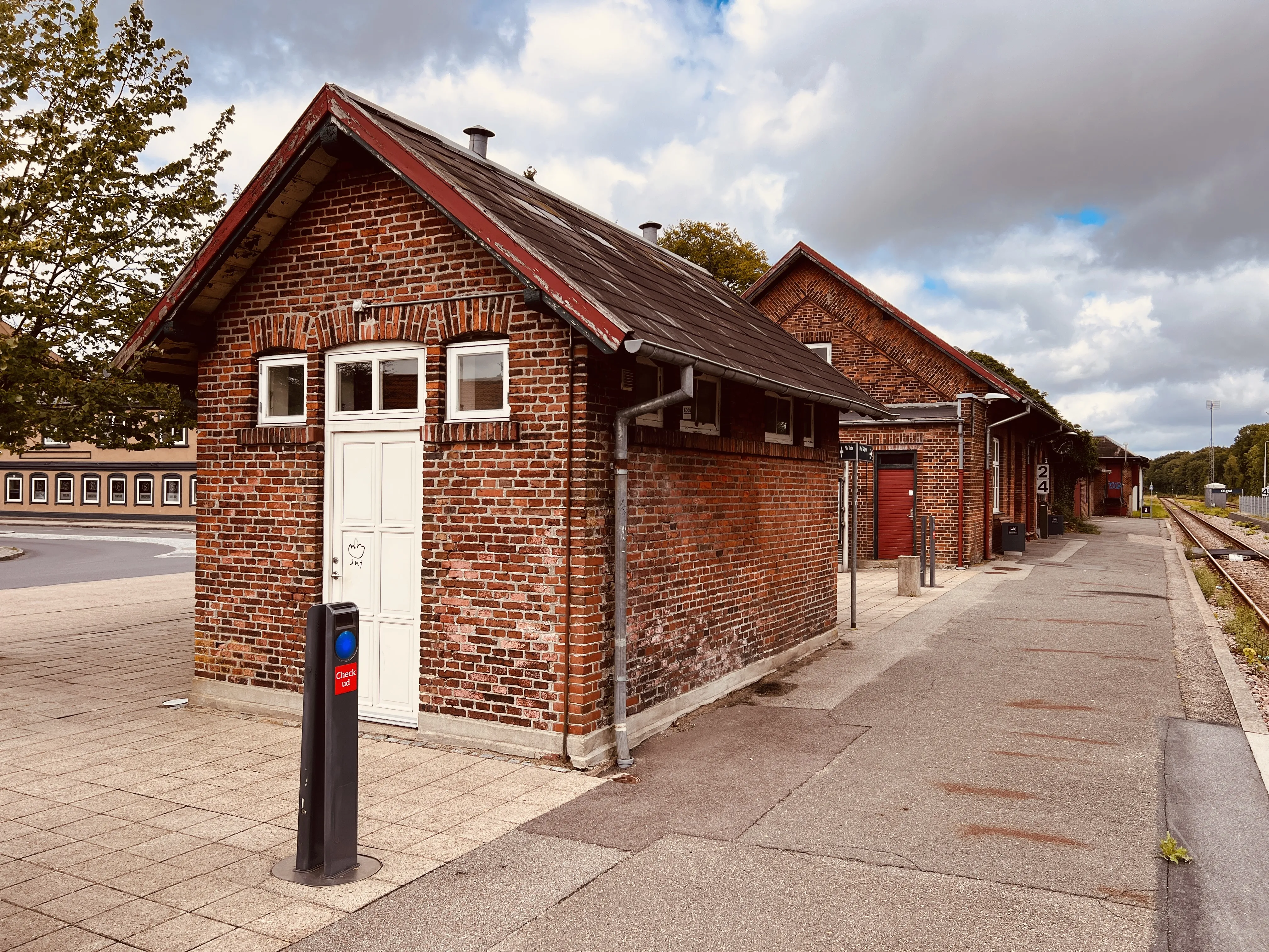 Billede af Ølgod Station.