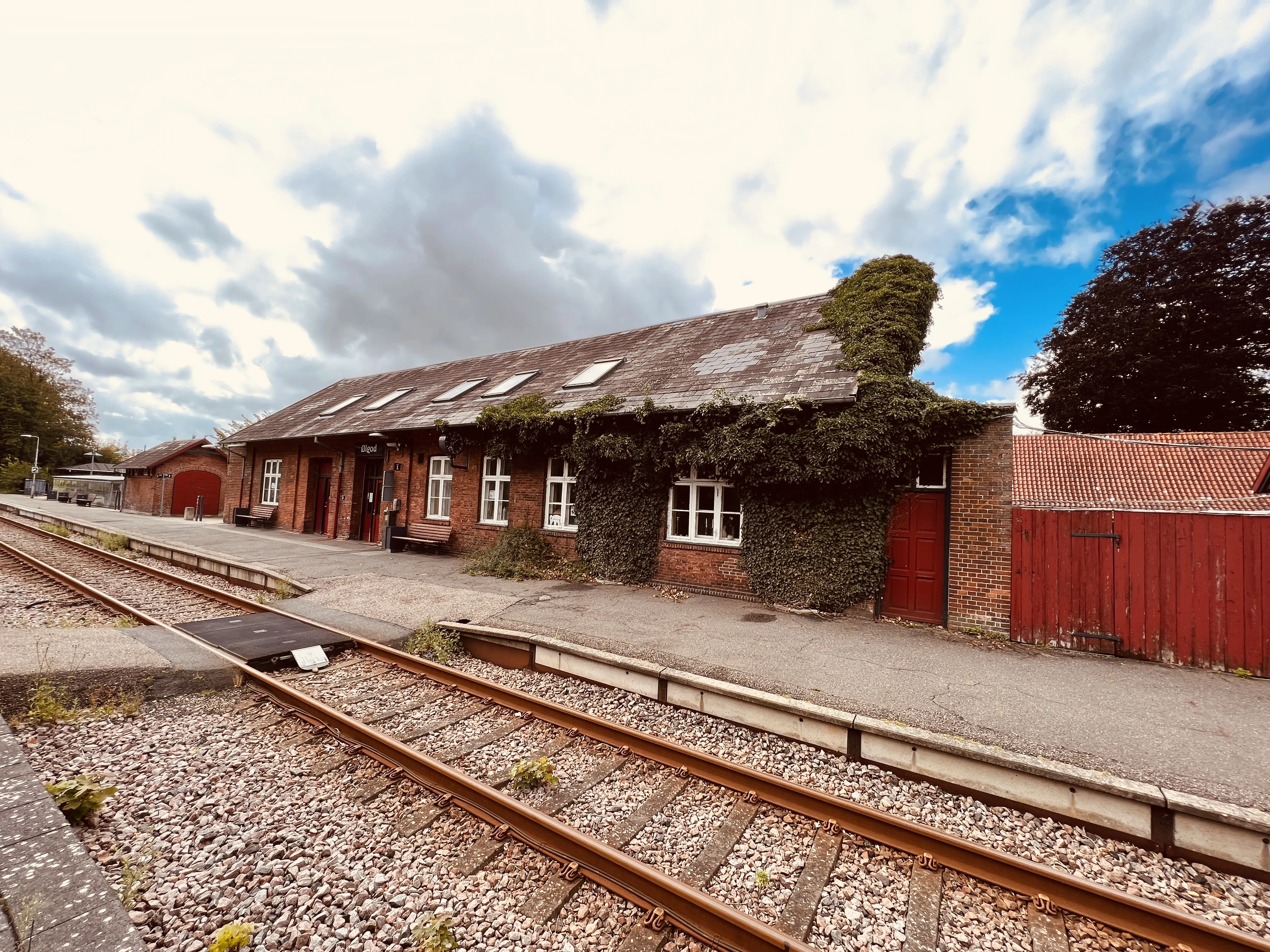 Billede af Ølgod Station.