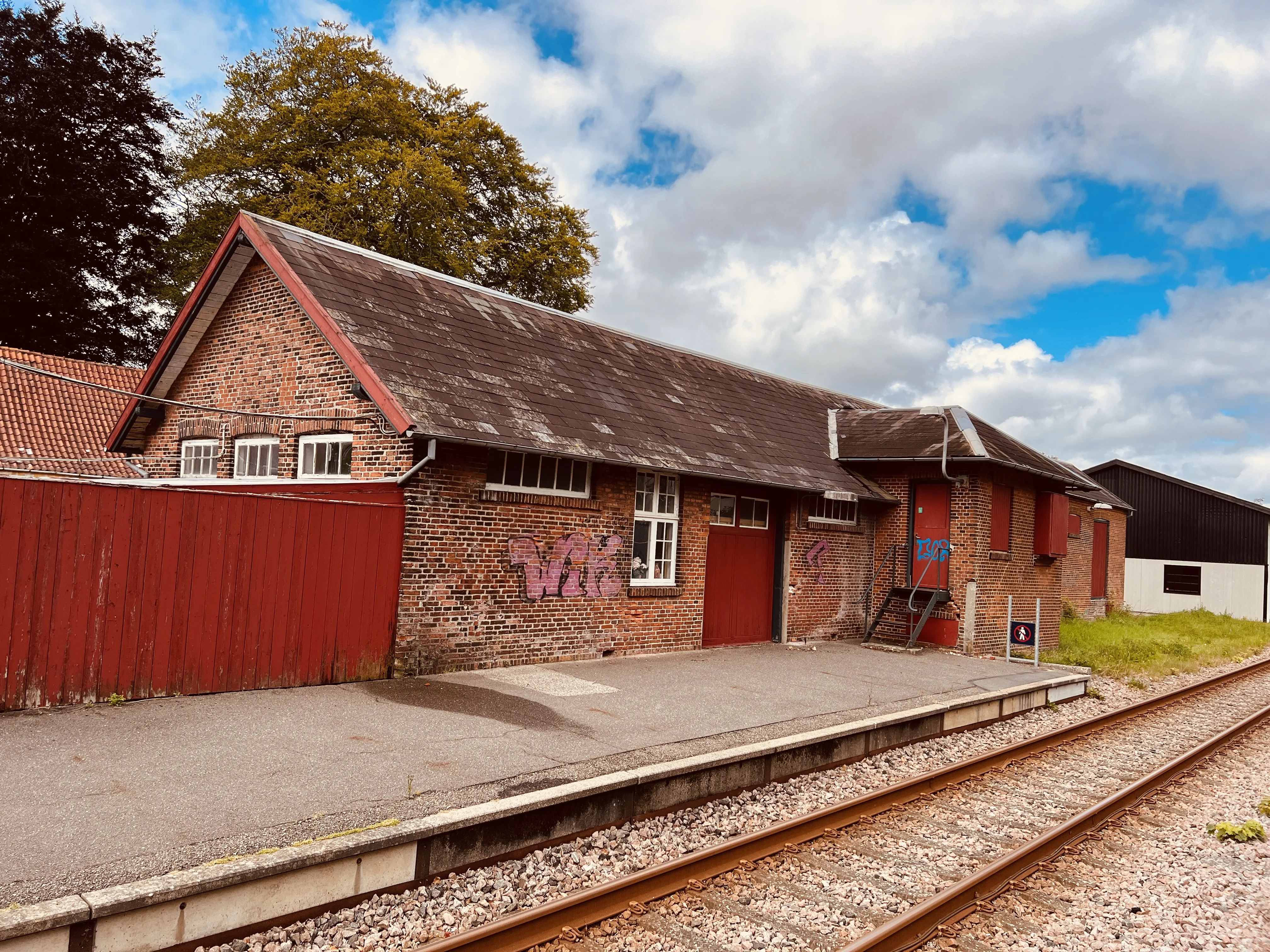 Billede af Ølgod Station.