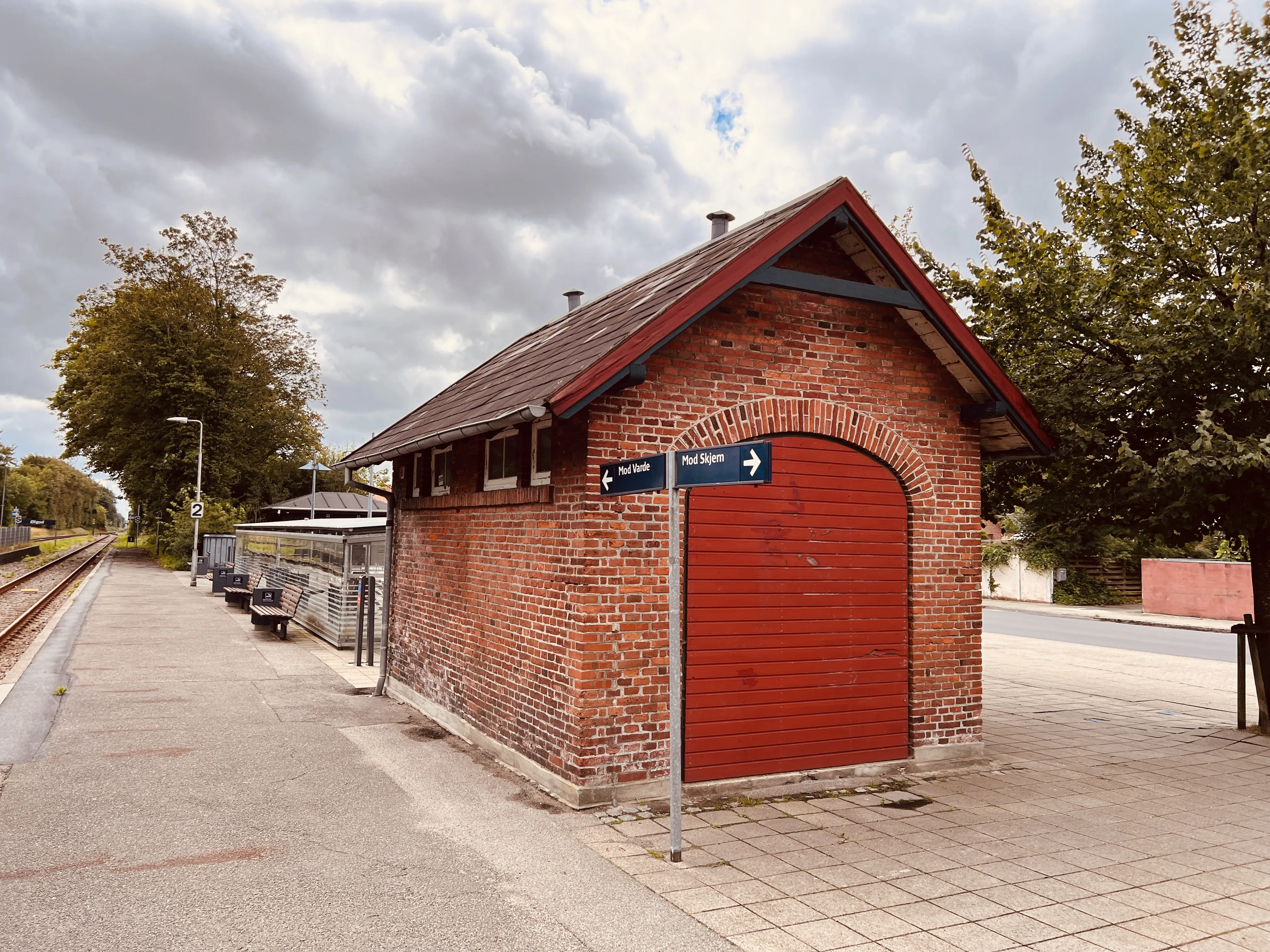 Billede af Ølgod Stations retirade. Billede af Ølgod Stations retirade.